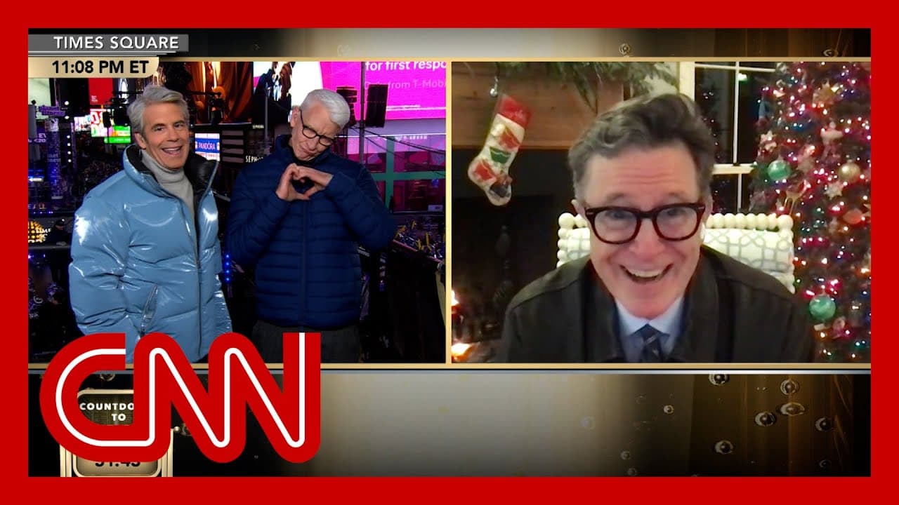 Stephen Colbert plays 'Never Have I Ever' | CNN New Year's Eve 2026 - CNN cover