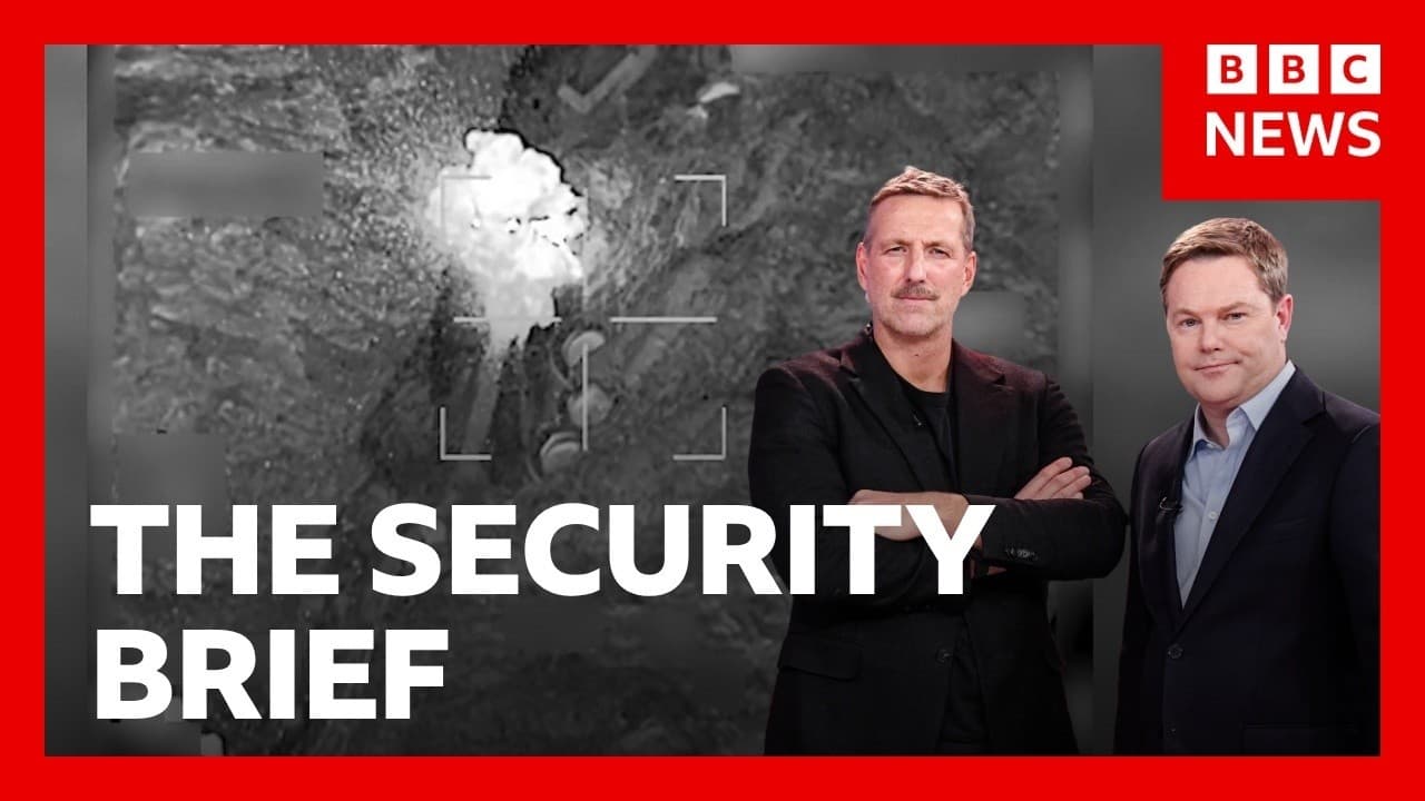 How is AI running the Kill Chain in Iran | The Security Brief - BBC News cover