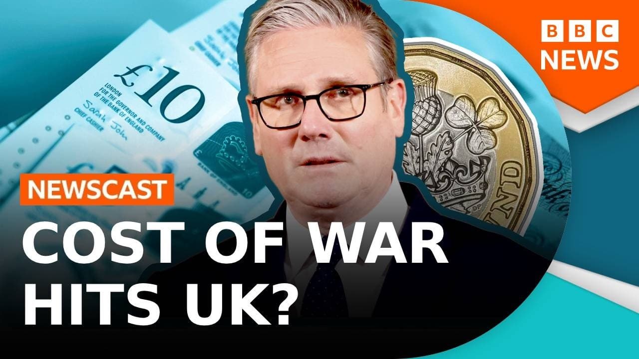 How will the UK economy be hit by Iran war? | BBC News - BBC News cover