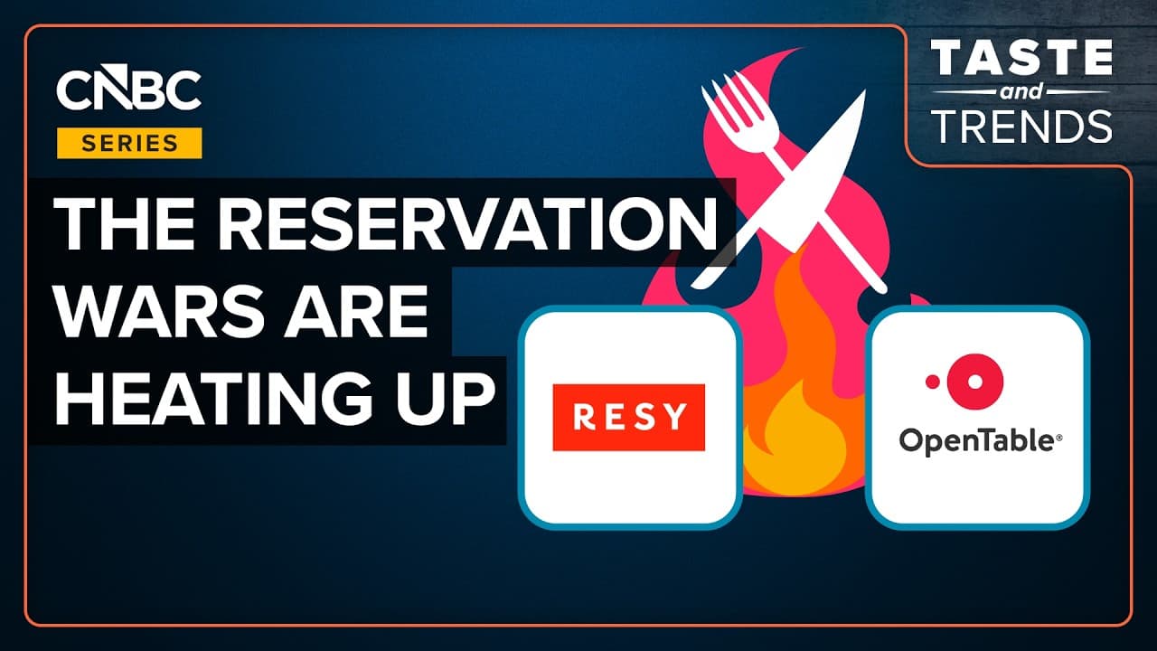 How DoorDash, OpenTable, And Resy Are Battling For Tables - CNBC cover
