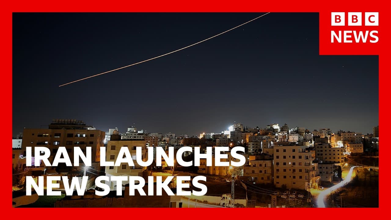 Iran launches new wave of strikes across Gulf region | BBC News - BBC News cover