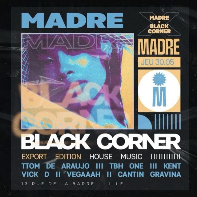 Kent @ BlackCorner Export (Madre, Lille) 30/05/24 - Kent Radio Show cover