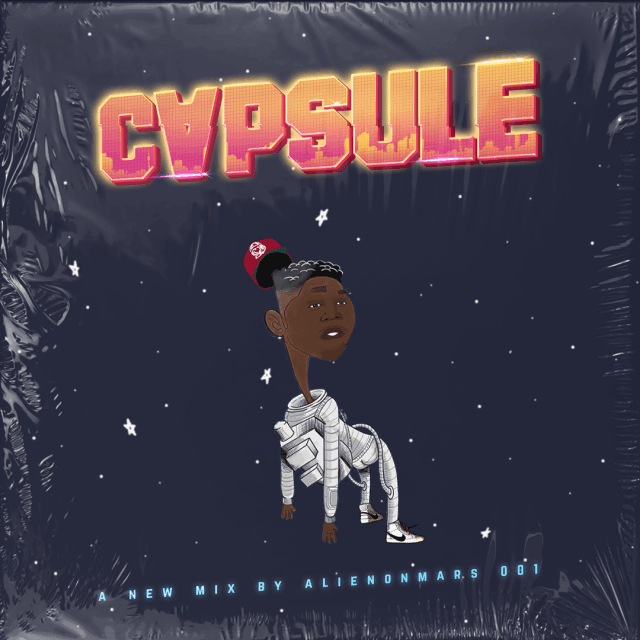 ALIENONMARS - CAPSULE PLAYLIST 001 - The Mars Mixshow cover