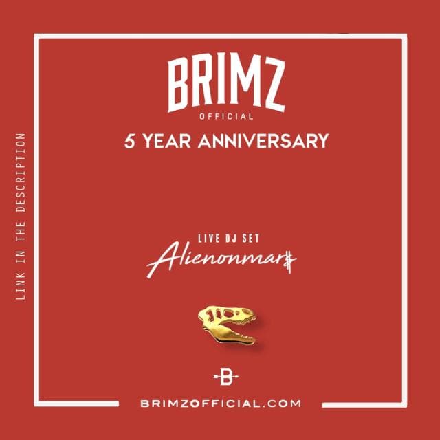 ALIENONMAR$ - BRIMZ 5 YEAR ANNIVERSARY EVENT (LIVE DJ MIX) - The Mars Mixshow cover