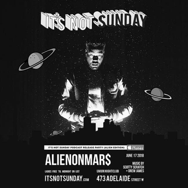 ALIENONMAR$ - UNIUN MIX 2018 - The Mars Mixshow cover