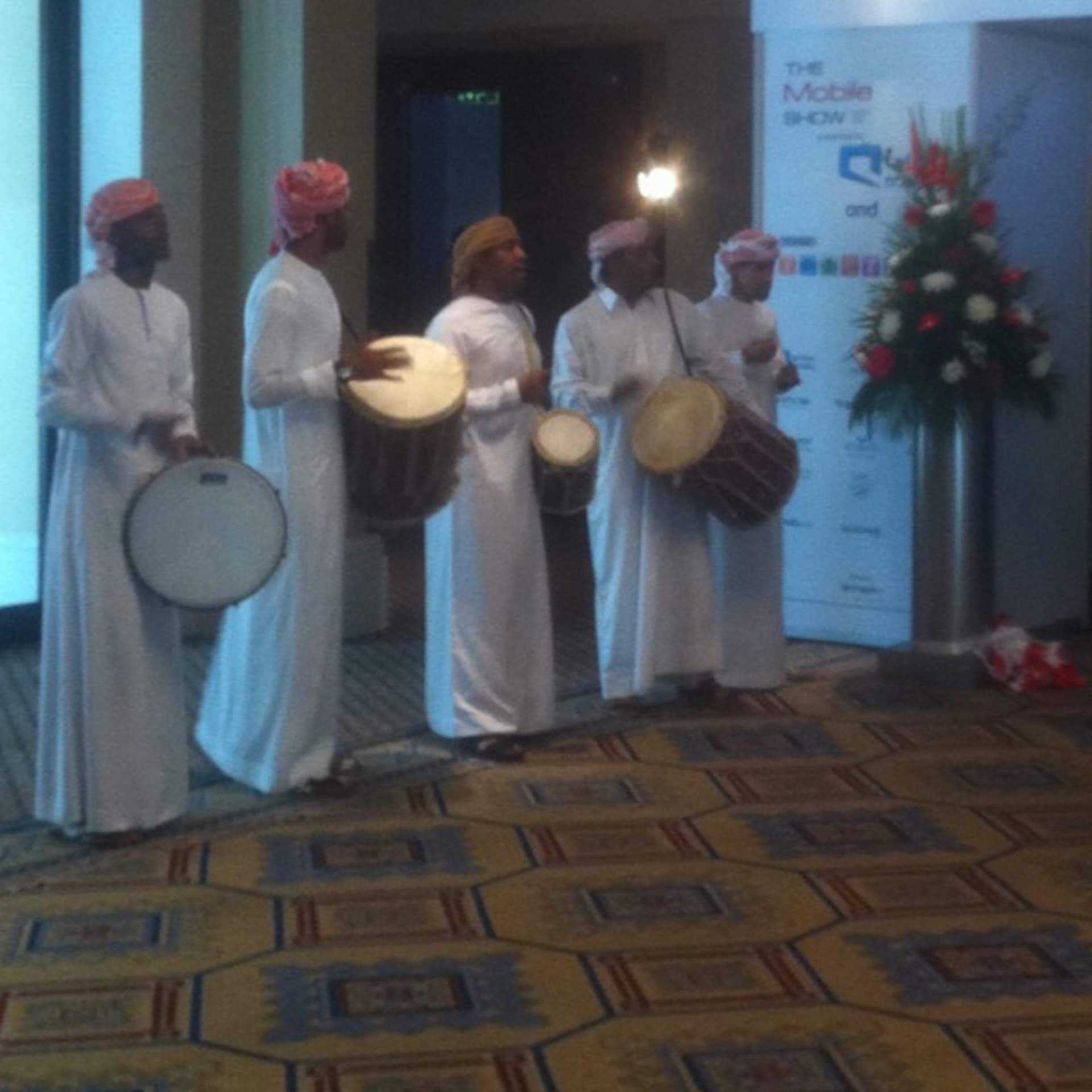 Opening of the mobile show at Madinet jumeirah - Bougie cover