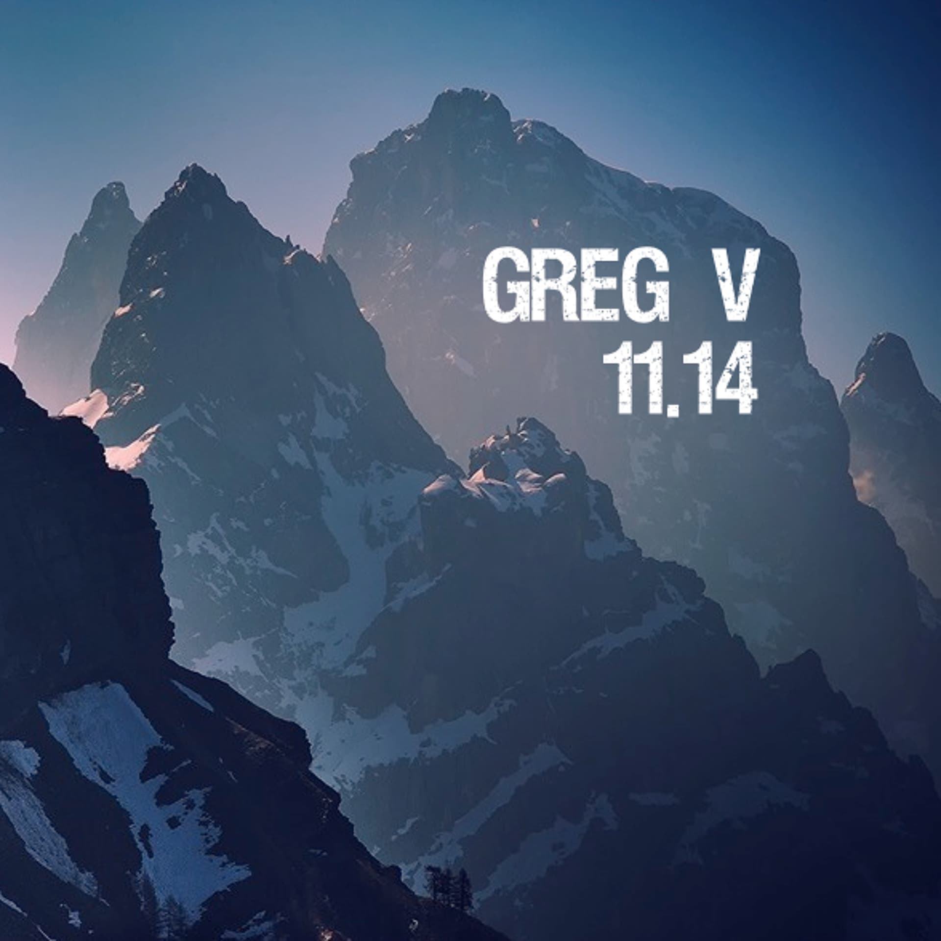 Greg V - 11.14 - Greg V cover