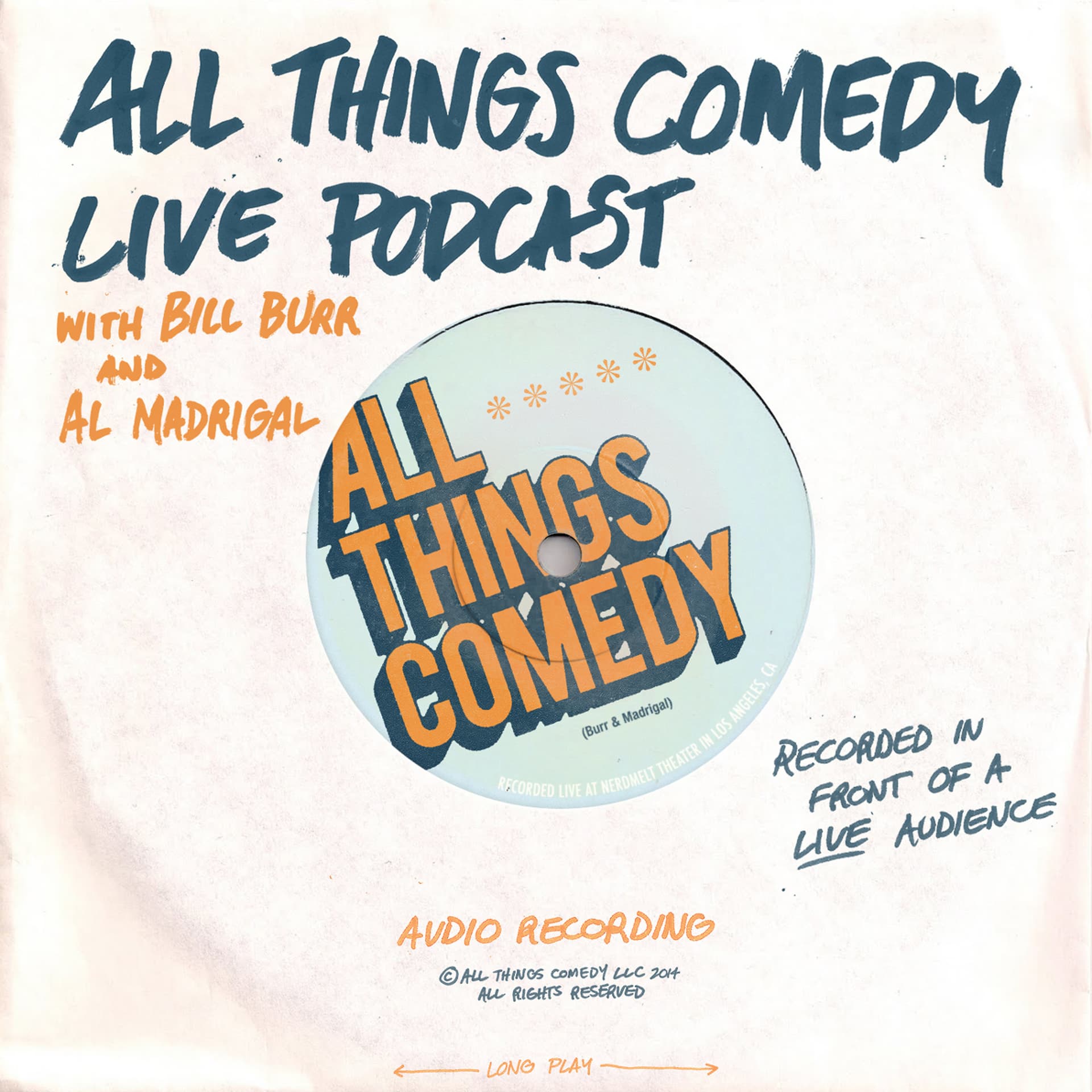 #7 Pete Holmes, Jay Larson, Fred Stoller - All Things Comedy Live cover
