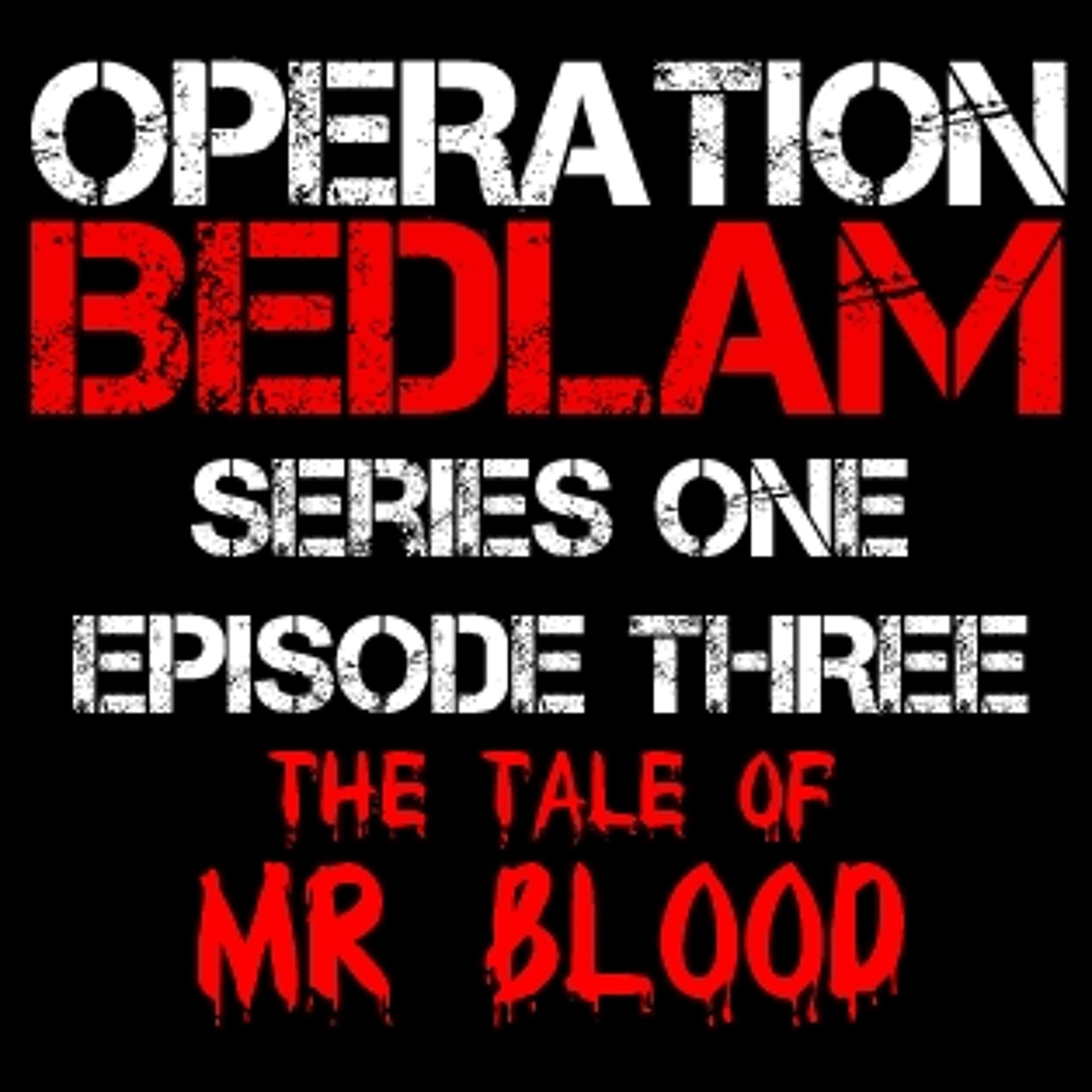 Series 1 Episode 3 - The Tale of Mr Blood - Operation Bedlam cover