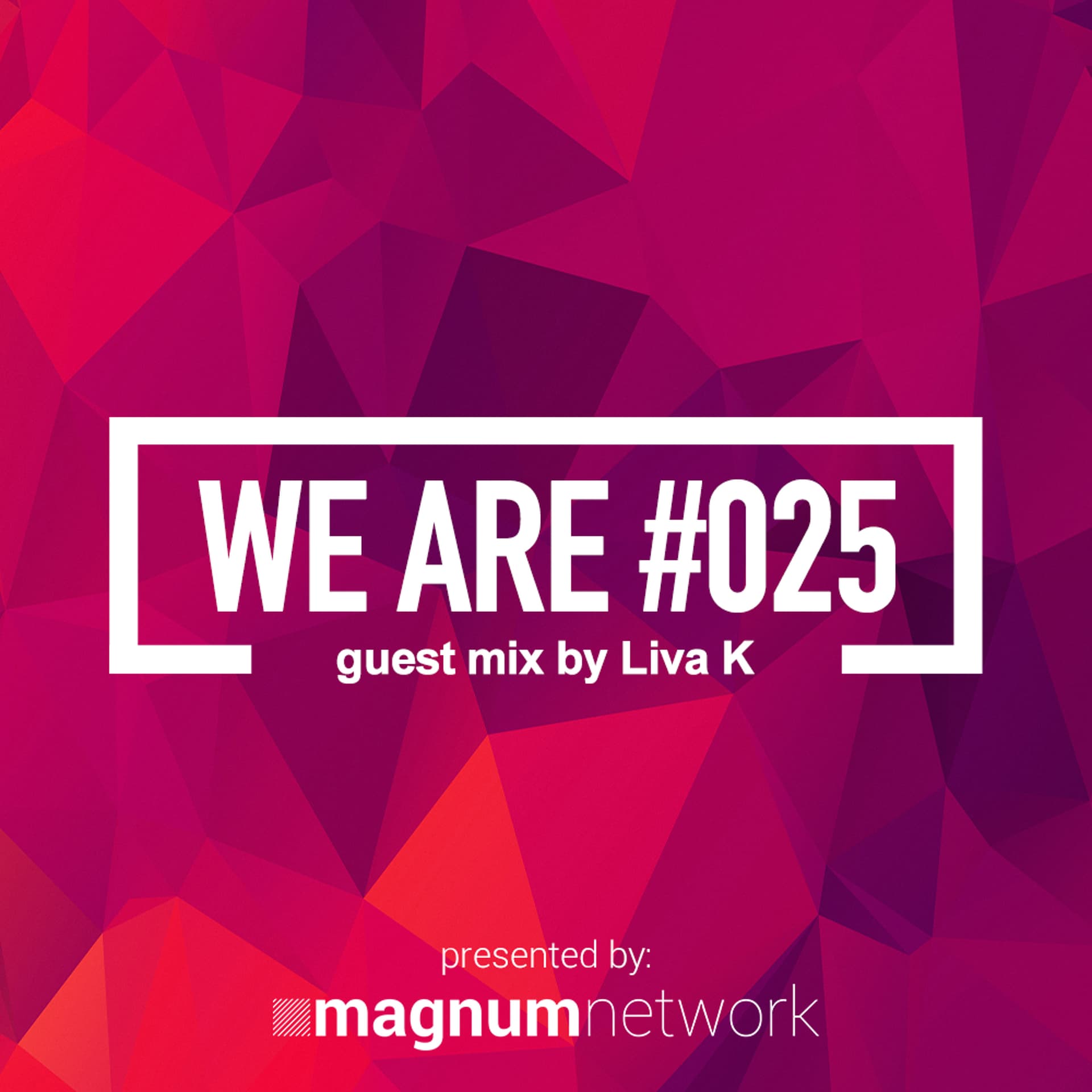WE ARE 025 - Guest Mix By Liva K - Joseph Chandler cover