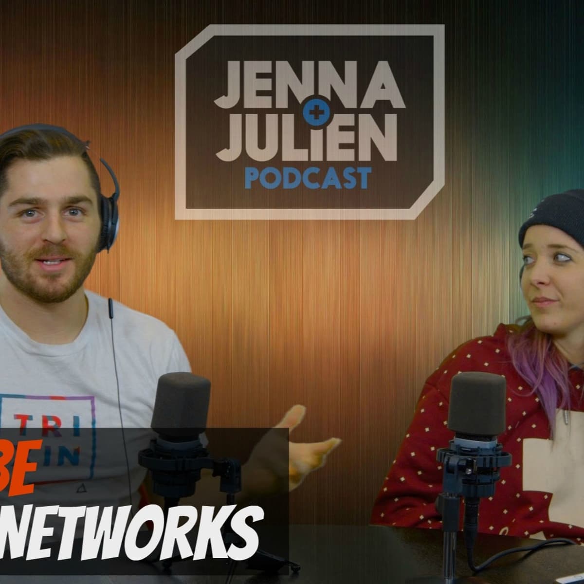 Podcast #80 - YouTube Networks - Jenna & Julien Podcast cover