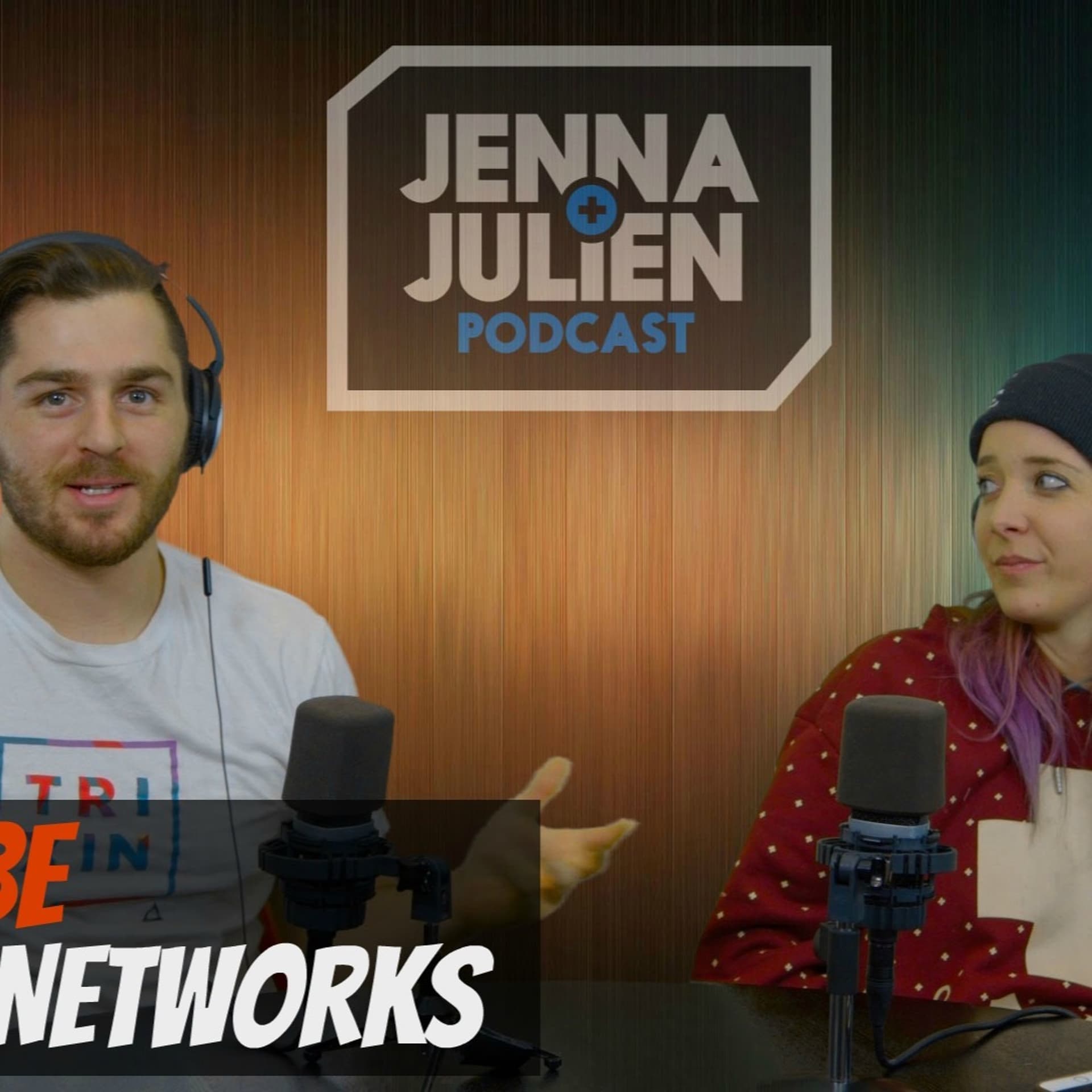 Podcast #80 - YouTube Networks - Jenna & Julien Podcast cover