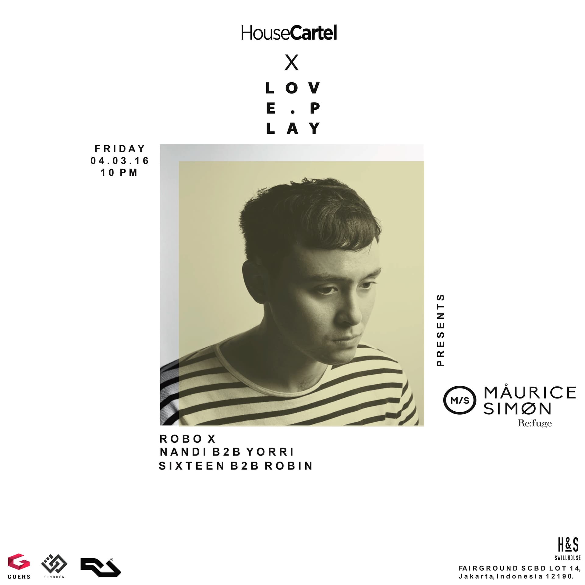 Live At Hide & Seek (Jakarta) 4th March 2016 - Maurice Simon cover