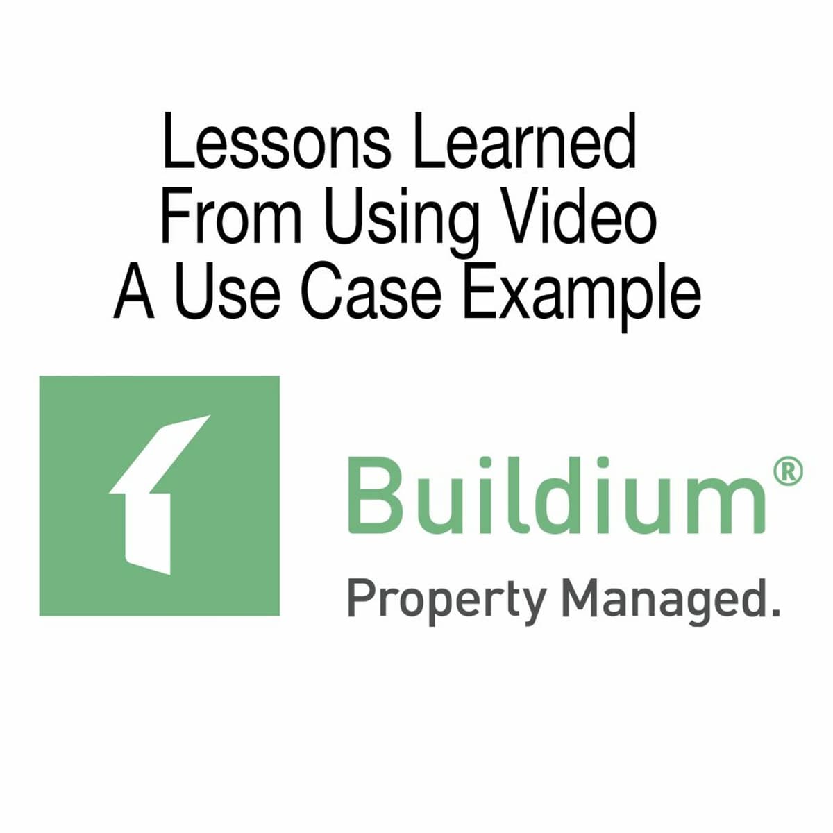 Video Marketing Short #23 - How Buildium Uses Video to Build its Business - Video Marketing 2.0 cover