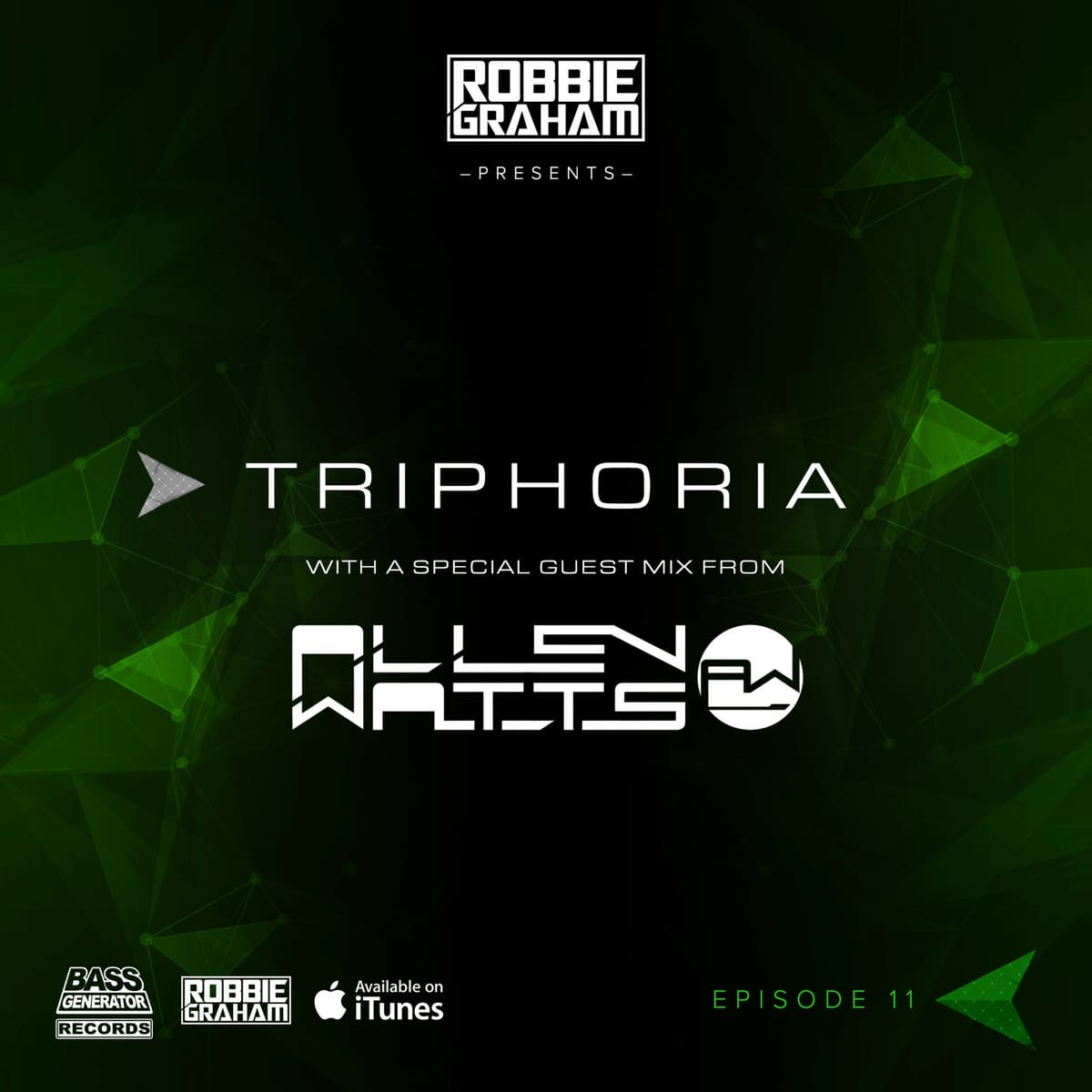 Triphoria Episode 11 With Allen Watts - Robbie Graham cover