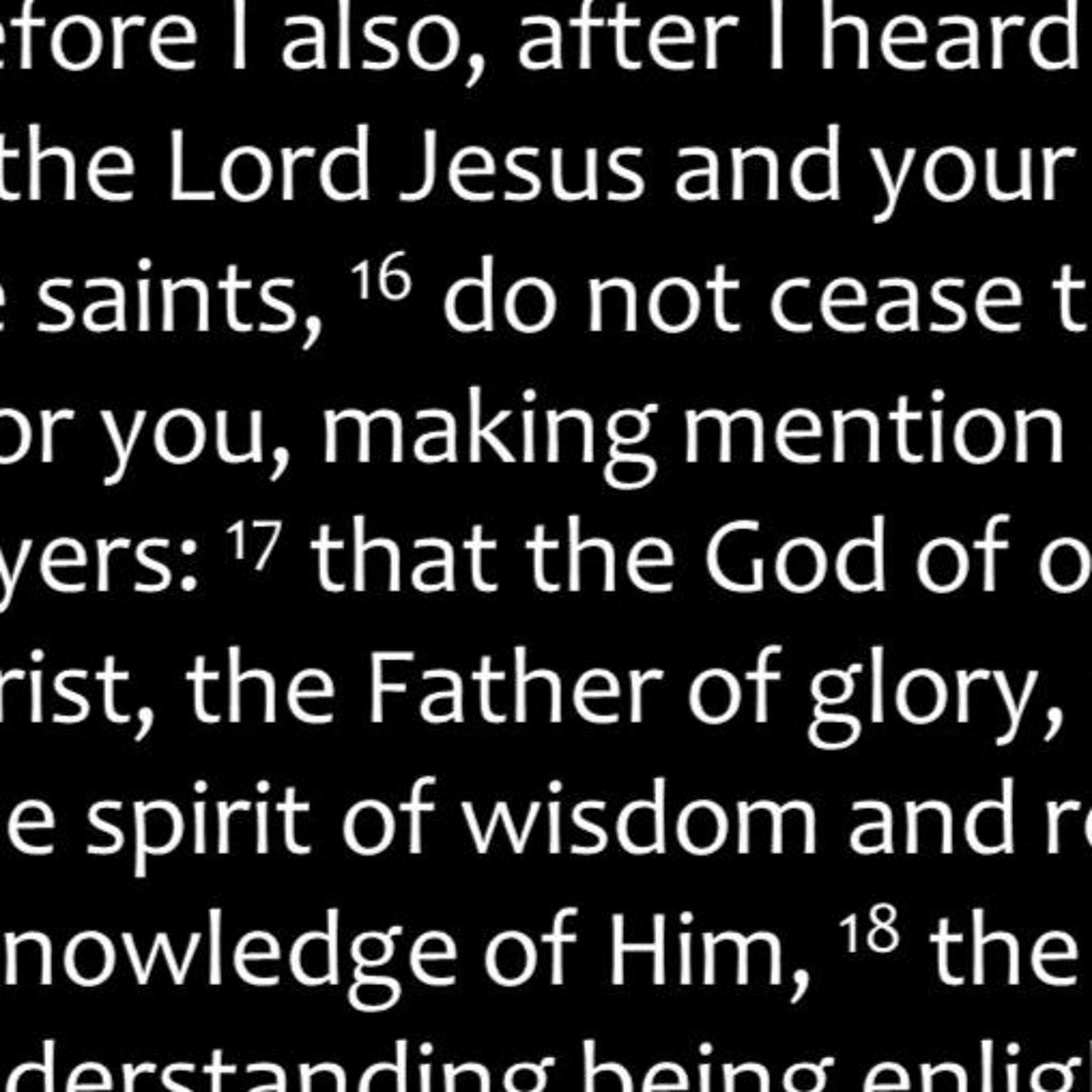 Ephesians 1 Prayer - Gillett & Brims Podcast cover