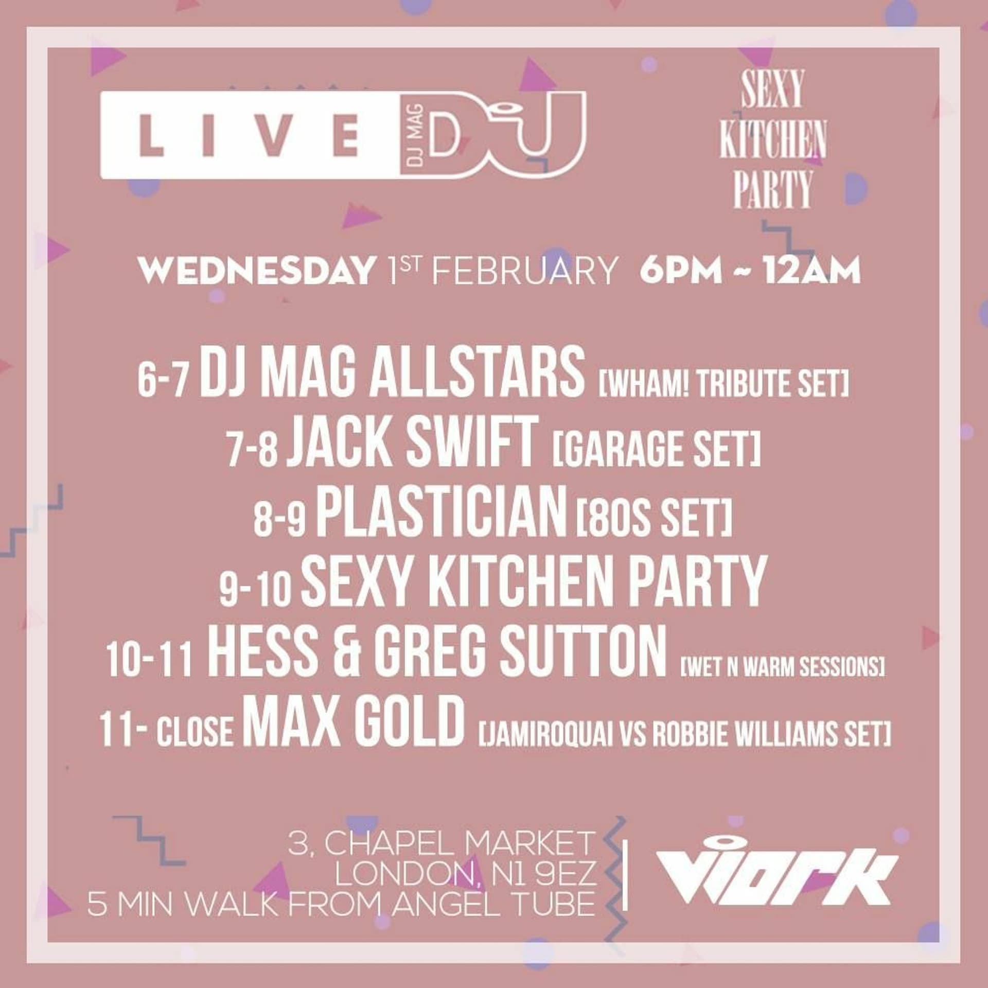 DJ Mag Live Presents Sexy Kitchen Party - Max Gold — Max Gold cover