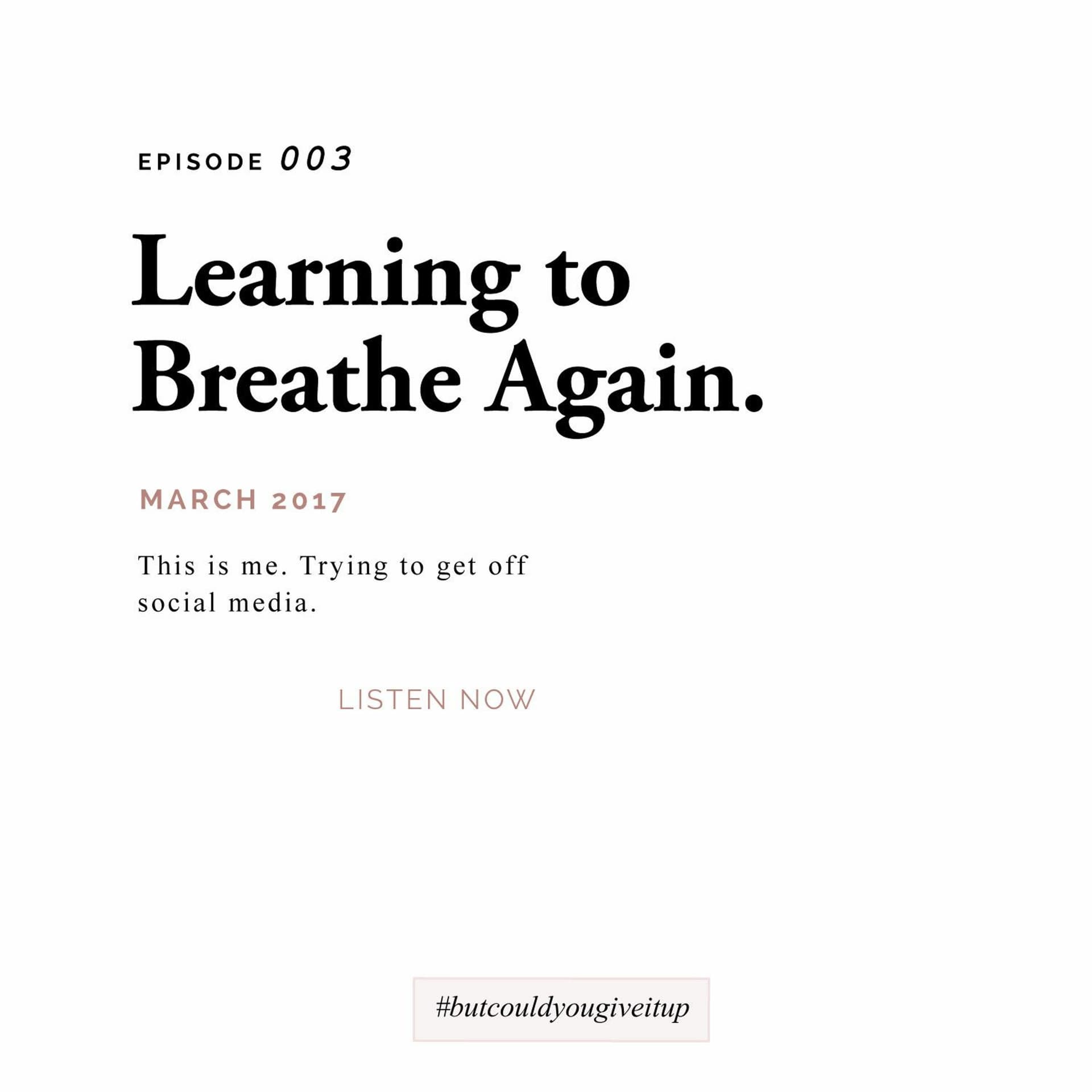 Learning To Breathe Again - But Could You Give It Up? cover