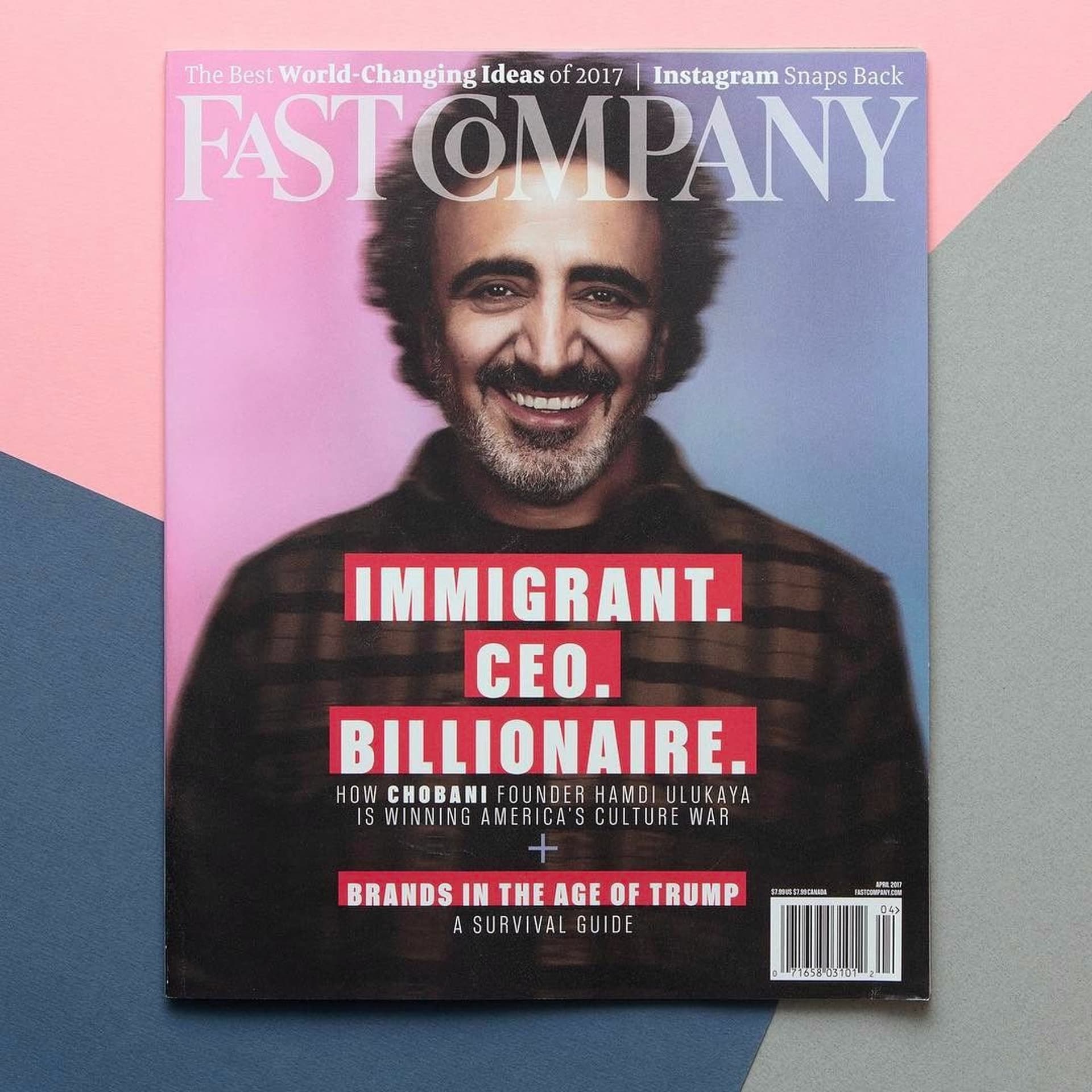 Innovators Uncensored - Chobani CEO Hamdi Ulukaya - Fast Company cover