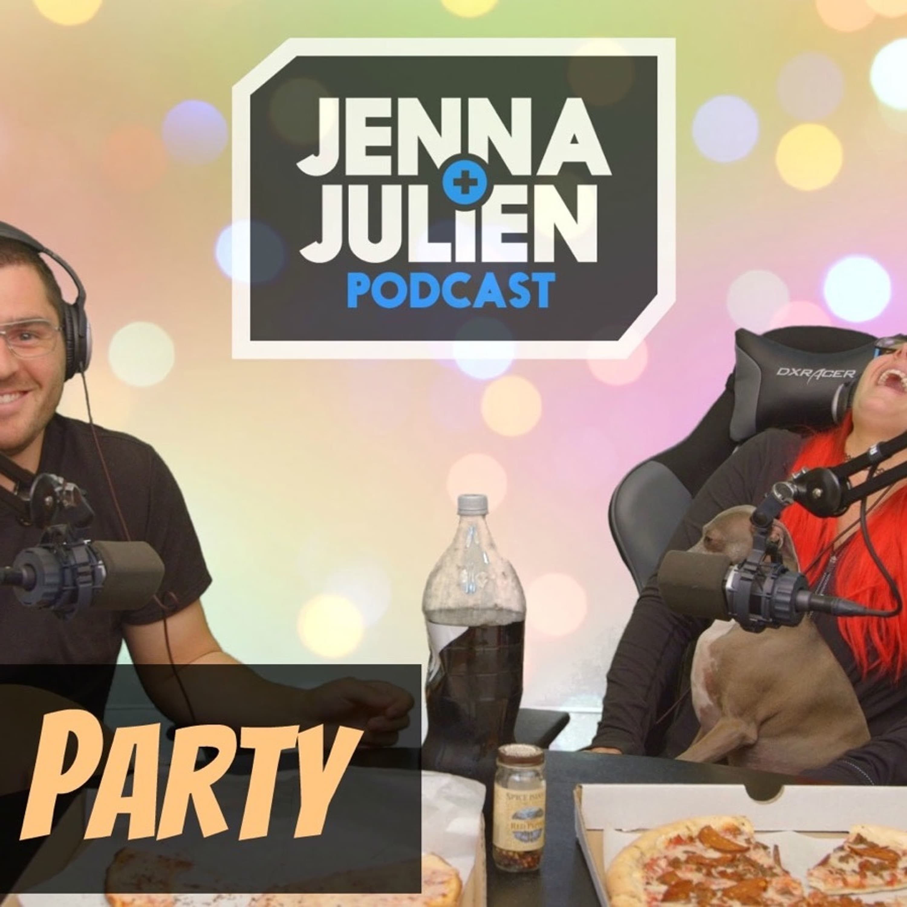 Podcast #143 - Pizza Party - Jenna & Julien Podcast cover