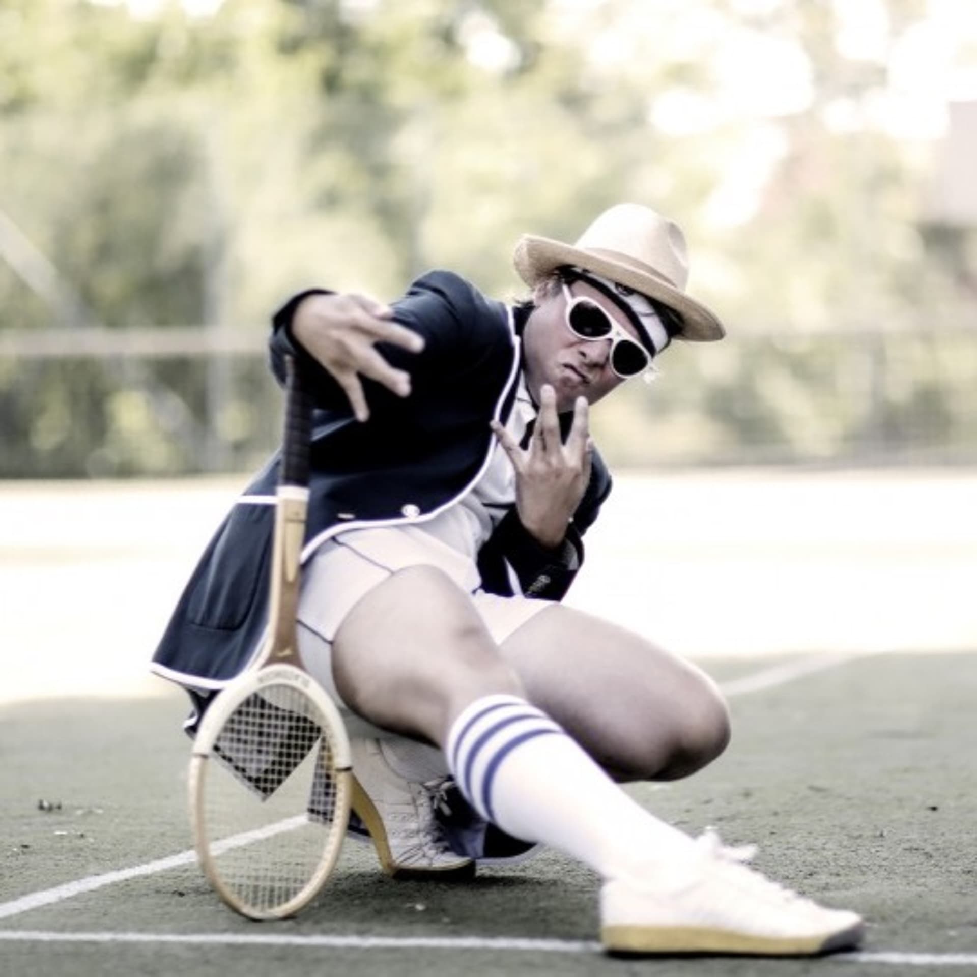 Kongen av folkelig tennis - Knut Aukland cover