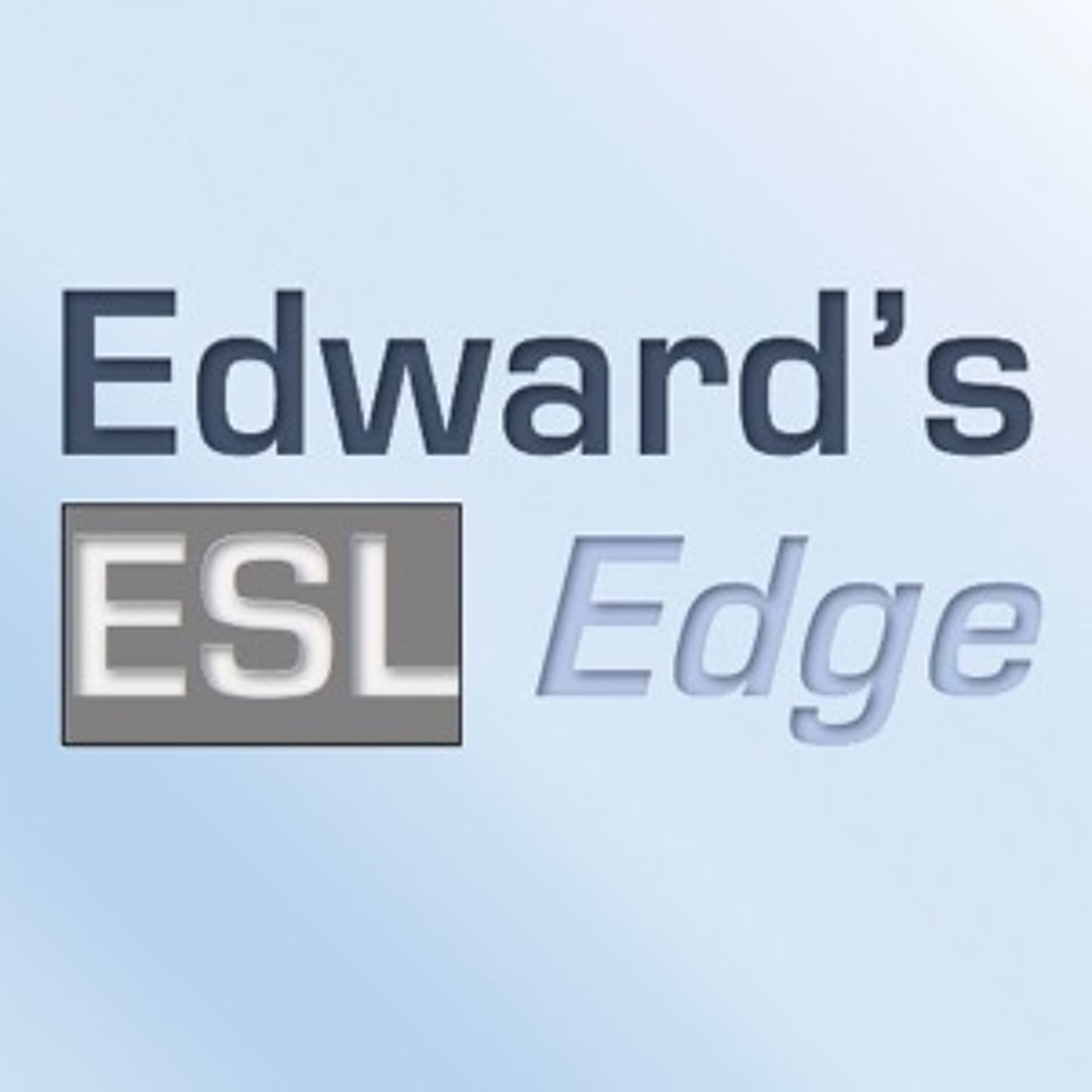 Episode 46--The DIY Episode - Edward's ESL Edge cover