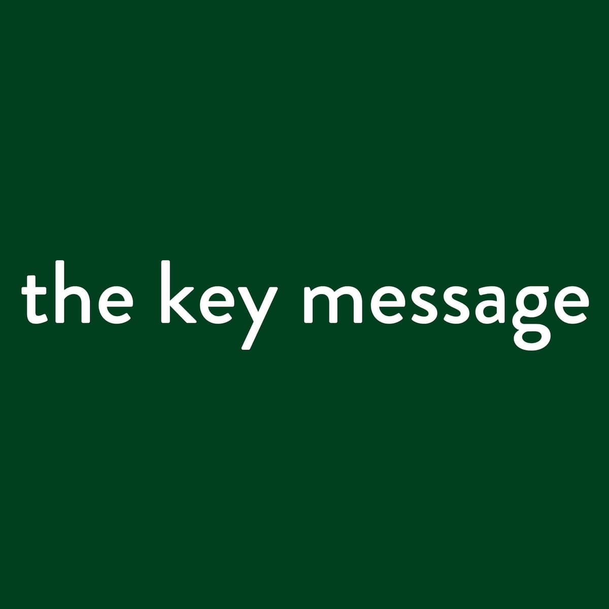 What do you do when your mind goes blank? - The Key Message cover