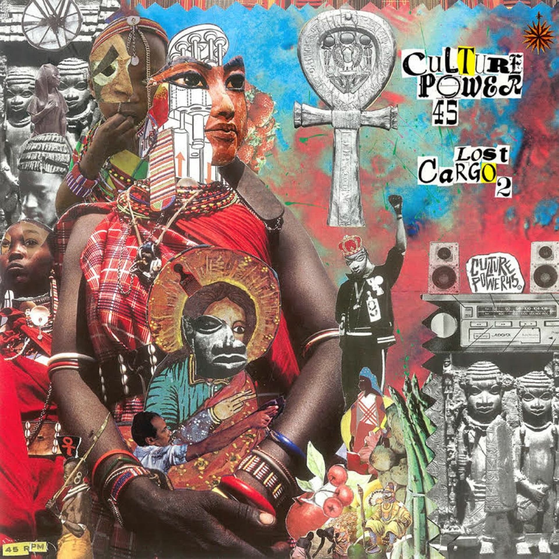 5 Fifths Of A God FT. Rashid Hadee, Iomos Marad, Thaione Davis (LIMITED VINYL 45 OUT NOW!) — Radius Etc cover