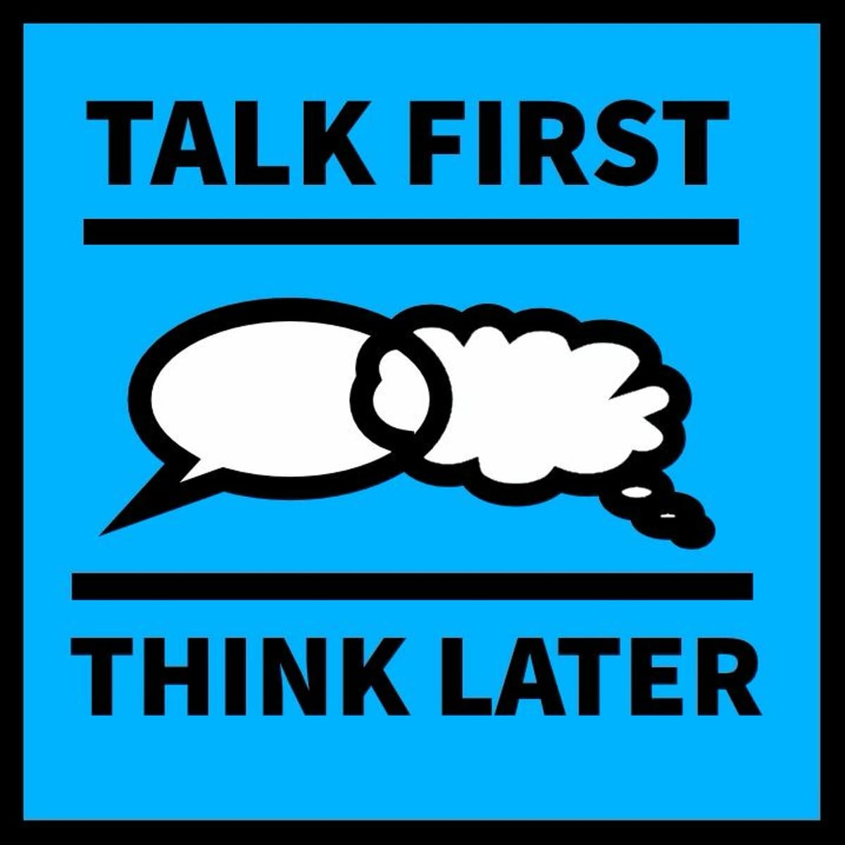 Talk First Think Later - Ghosts - Talk First Think Later cover