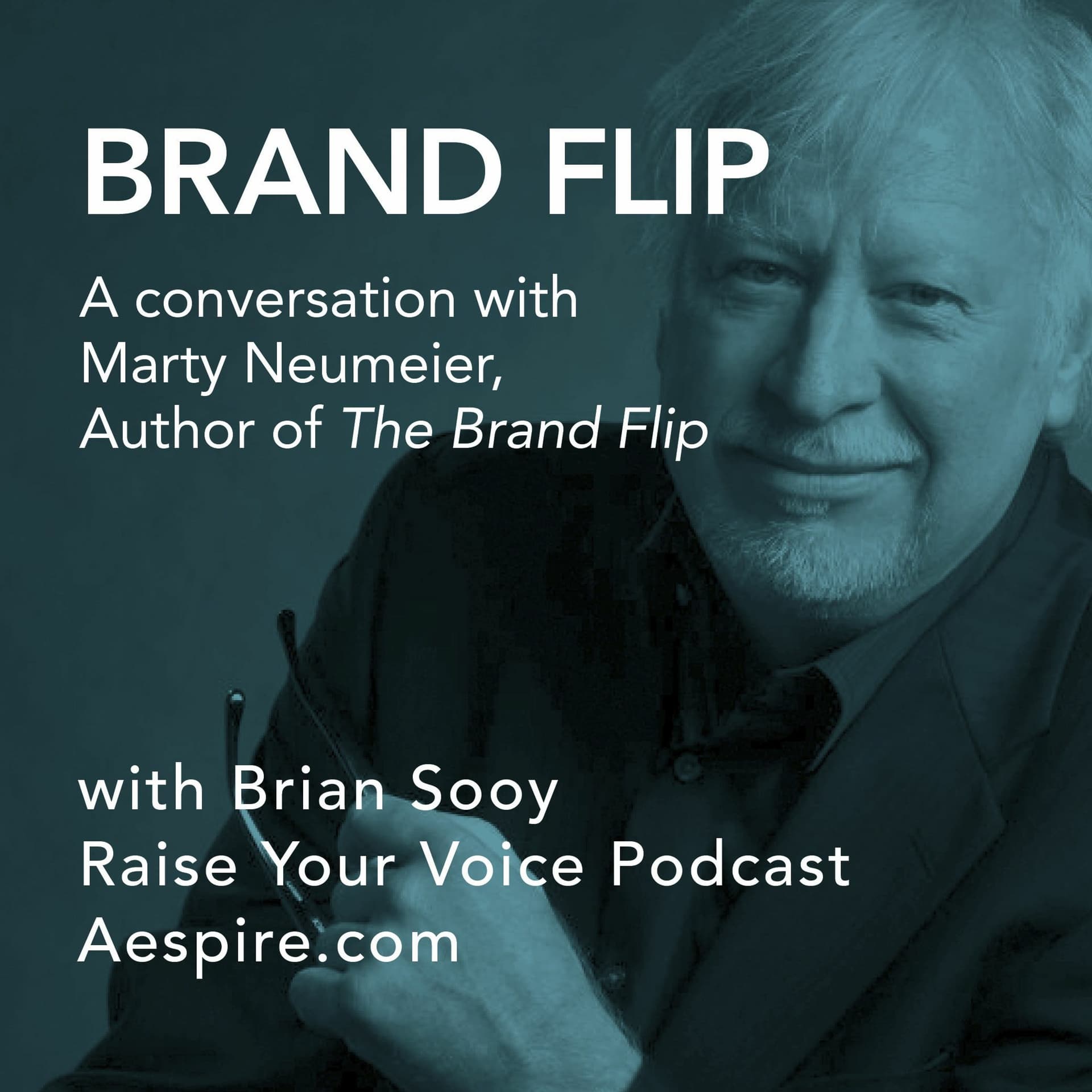 Brand Flip: A Conversation with Marty Neumeier and Brian Sooy - Everybody Brands with Brian Sooy cover