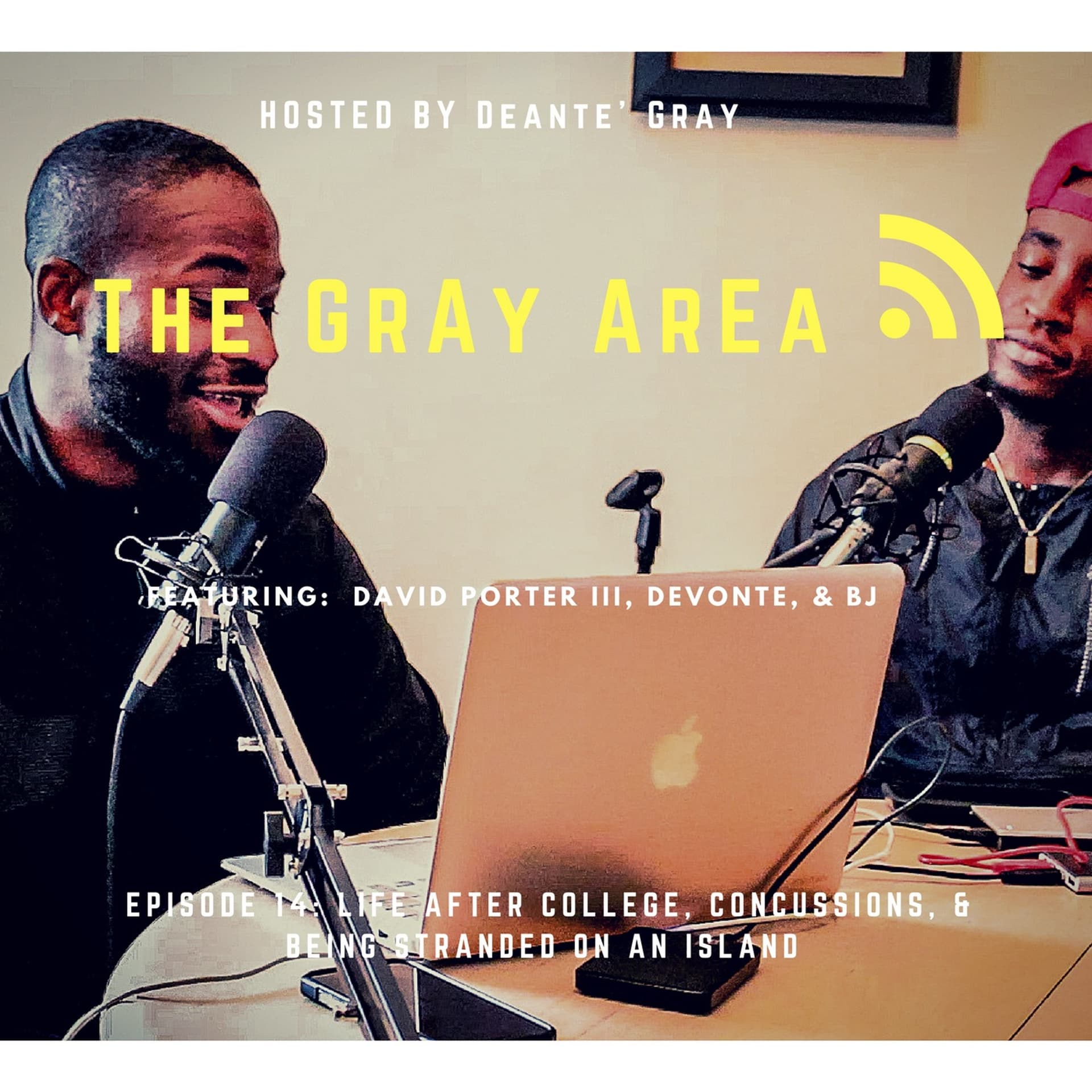 Ep.14: Life After College, Concussions & Being Stranded on an island - ThE GrAy ArEa Podcast O.o cover