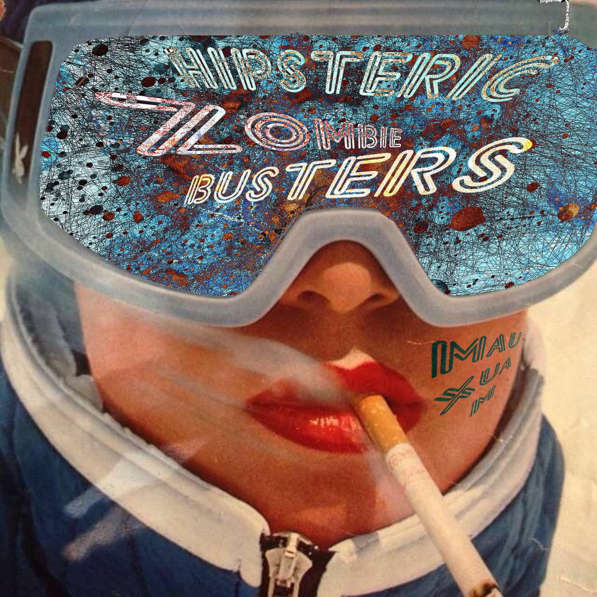 hipsteric zombie busters (mixtape) - mauxuam cover