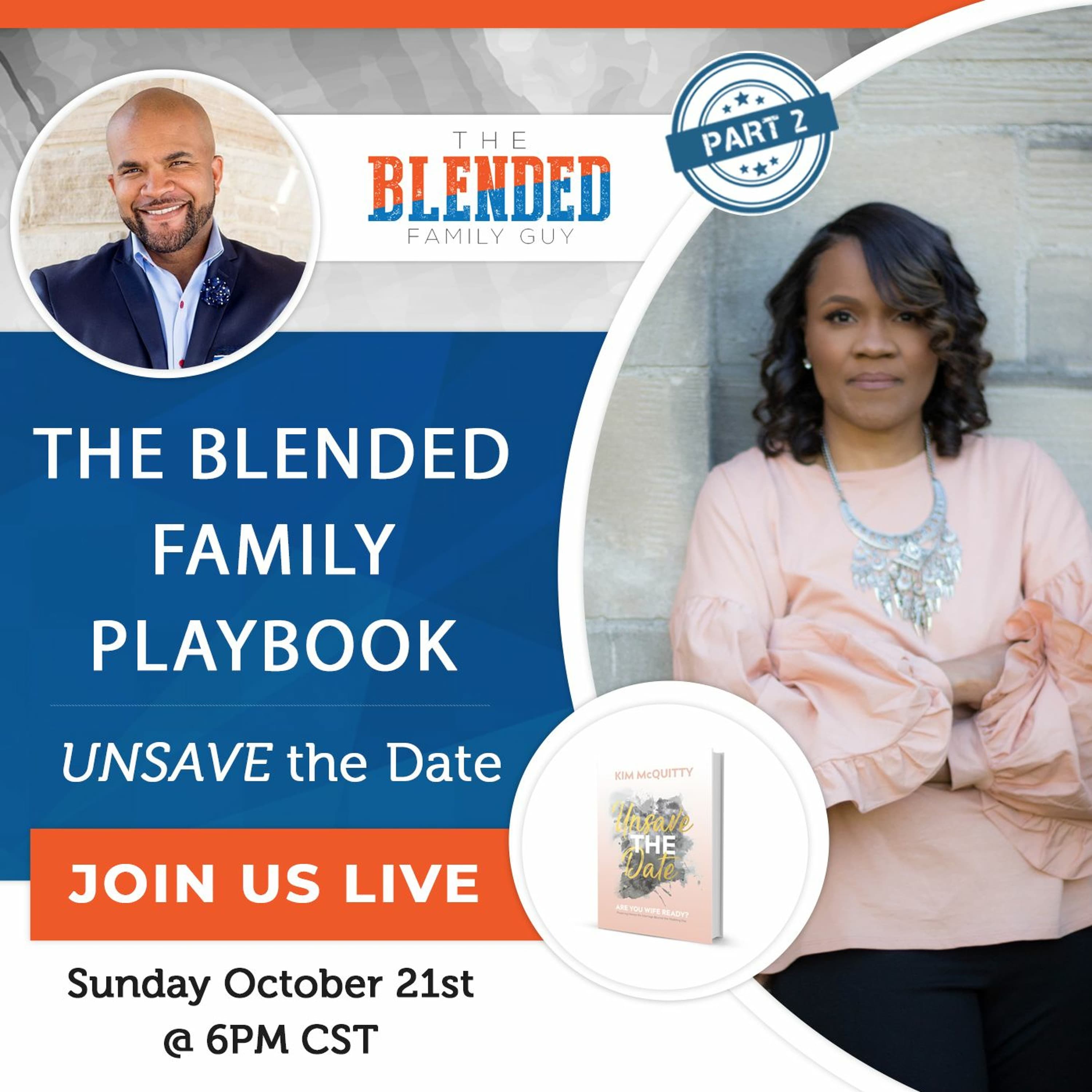 UnSave the Date Pt. 2 - The Blended Family Playbook cover
