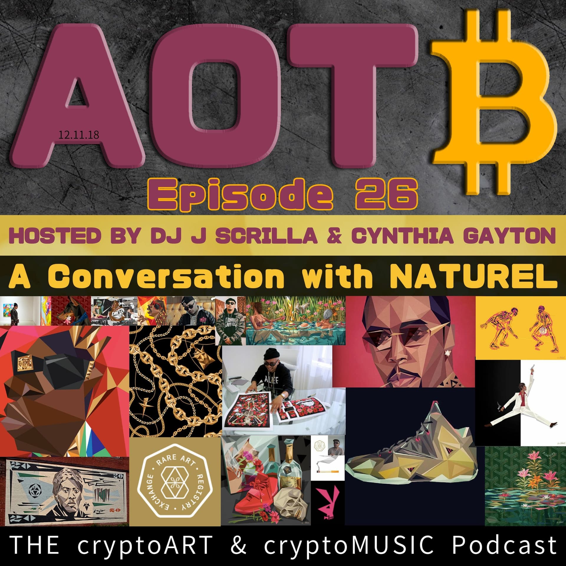 Episode 26 | A Conversation with NATUREL - ART ON THE BLOCKCHAIN Podcast cover