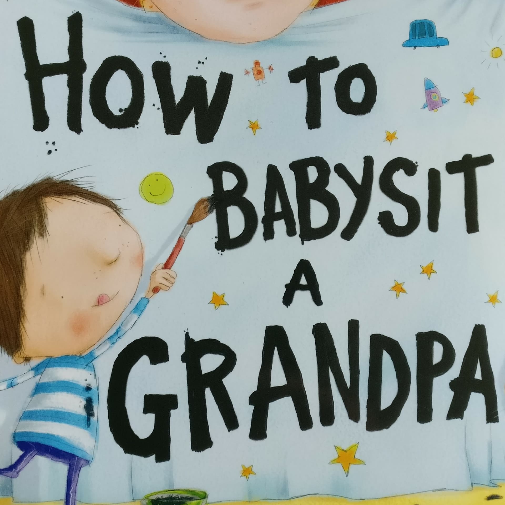 How to babysit a grandpa - William Bode cover