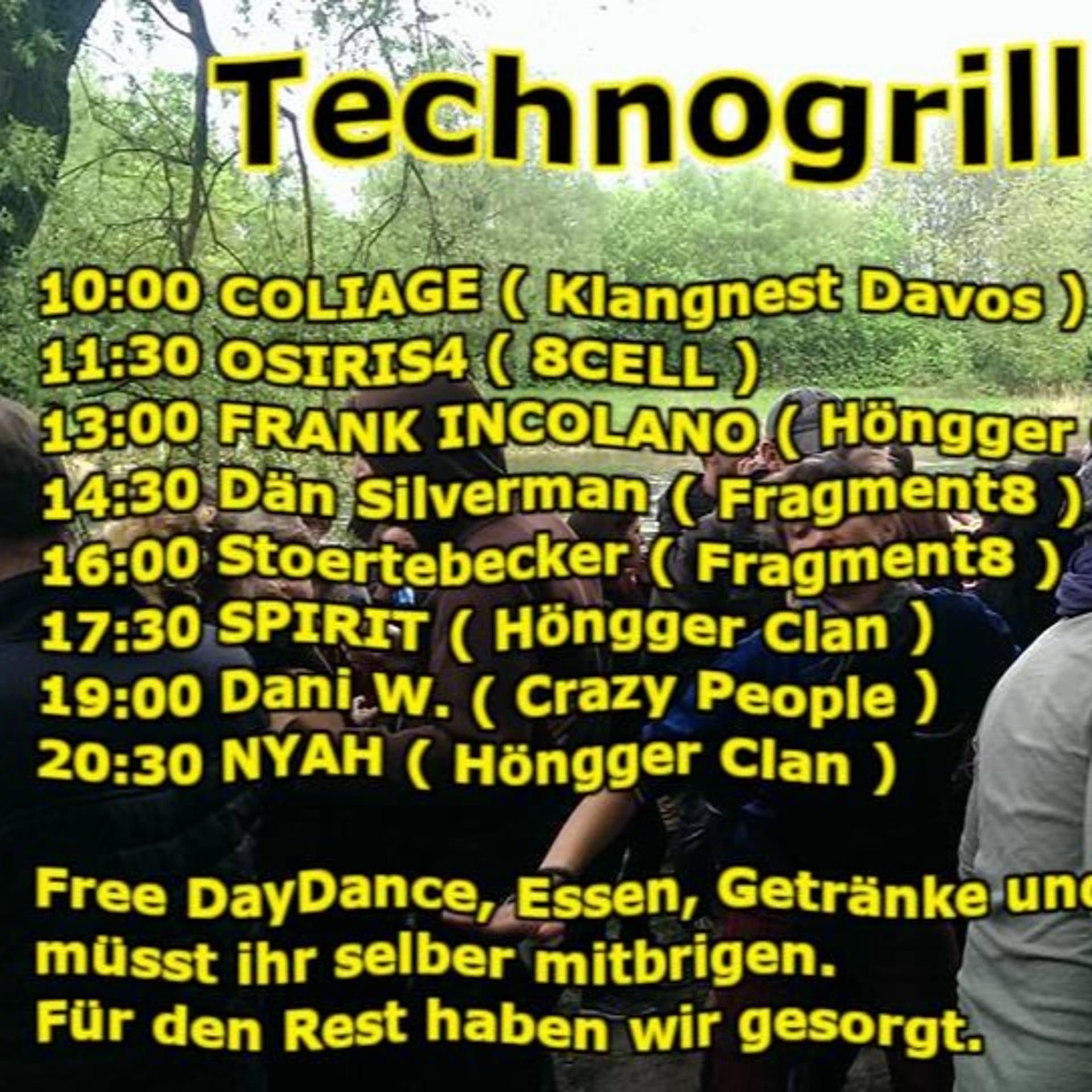 1 Mai Techno Grill - Dan Silverman cover