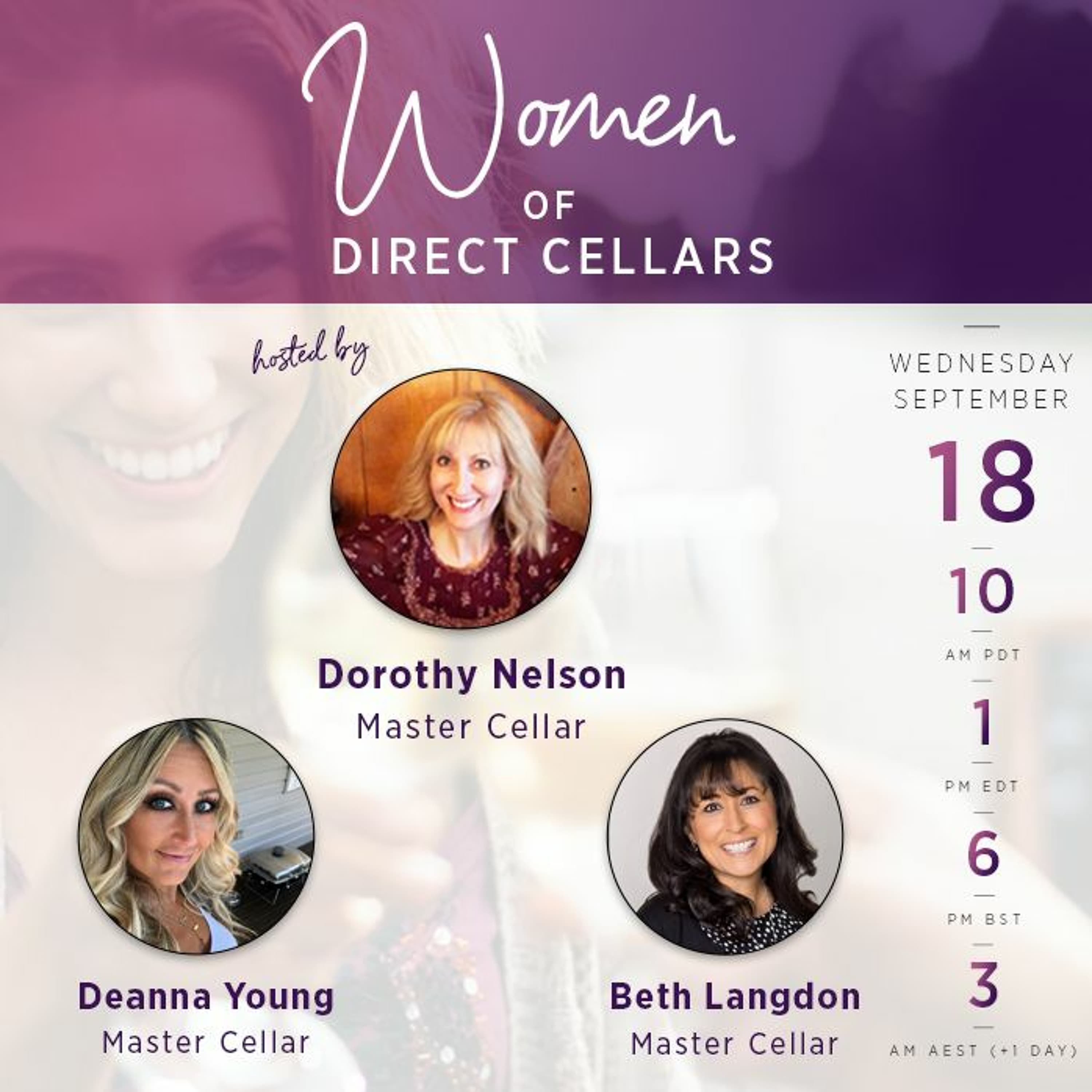 Women Of DC Call 09/18/19 - Direct Cellars cover