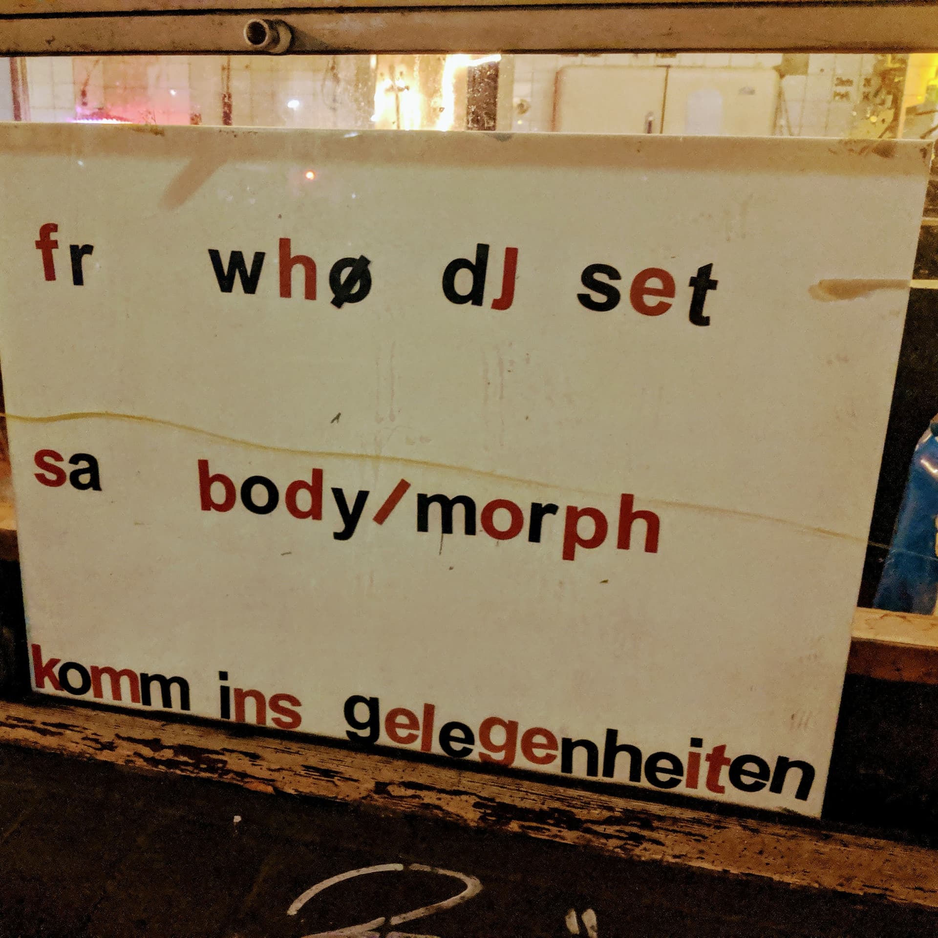 live at gelegenheiten - whø? cover