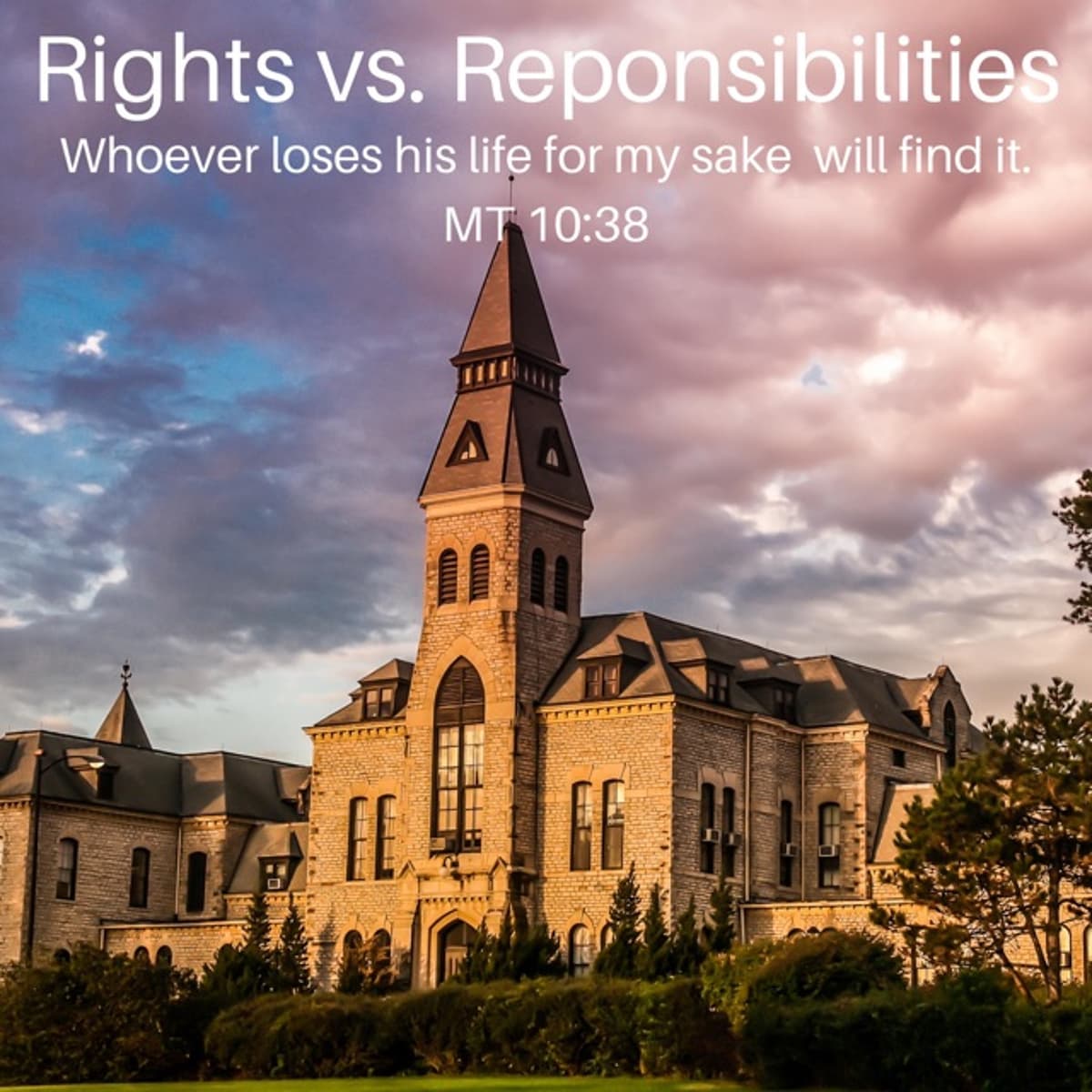 Rights vs. Responsibilities - Wildcat Catholic cover
