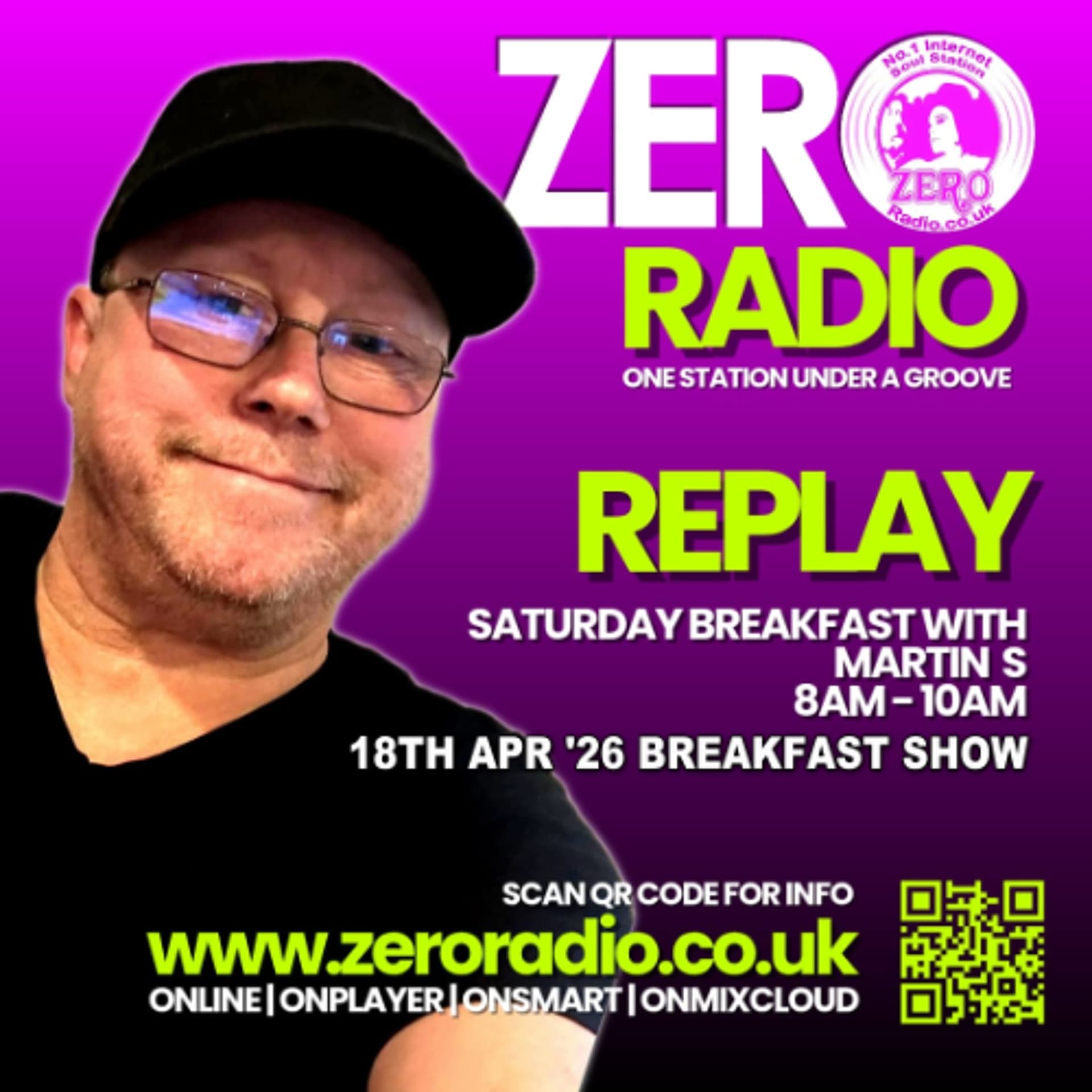 ZERO DEBUT SATURDAY BREAKFAST SHOW 18 4 26 - Mi - CO9 THE HOME OF GOOD MUSIC cover