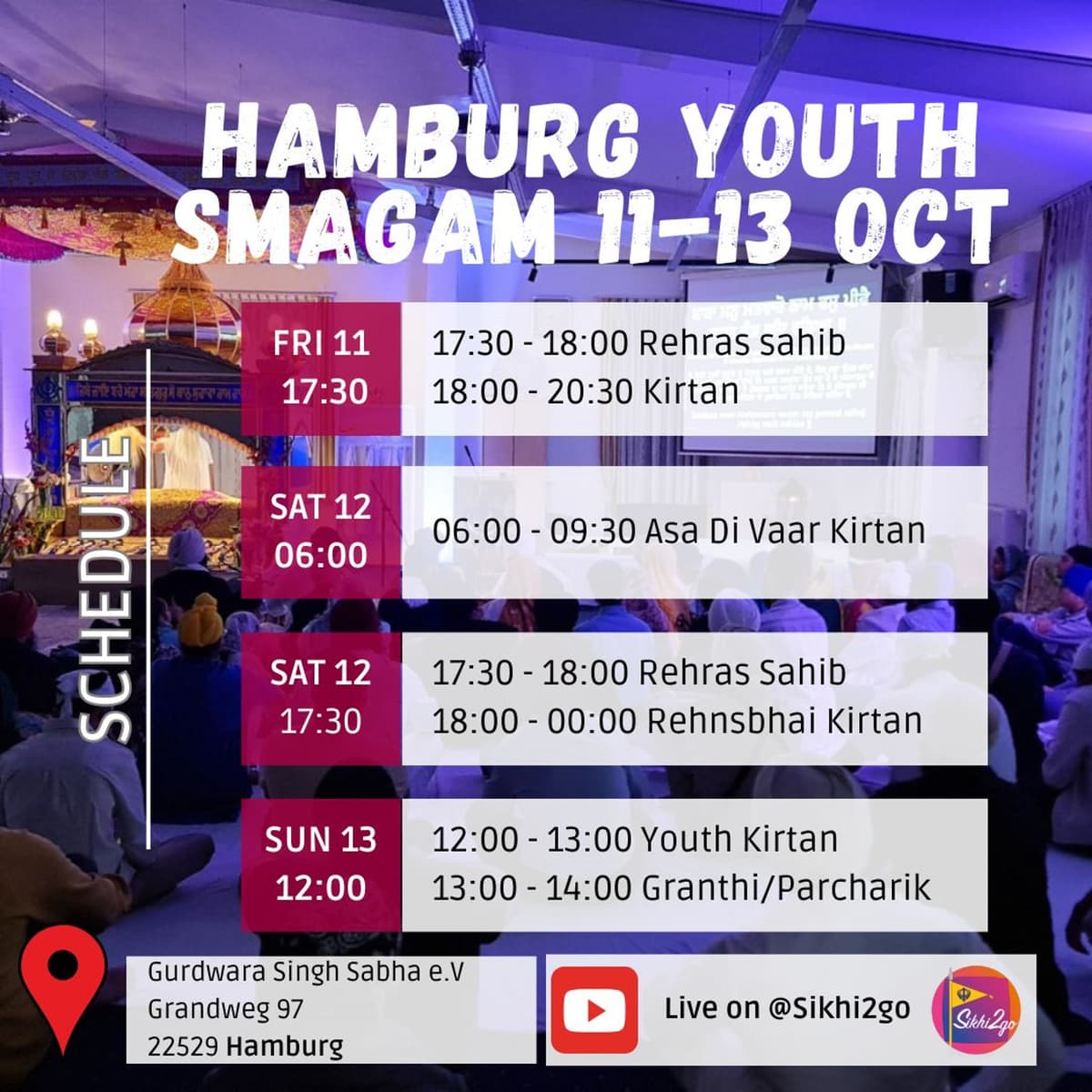 Bhai Jaspreet Singh - Saturday Night - Sikhi2go cover