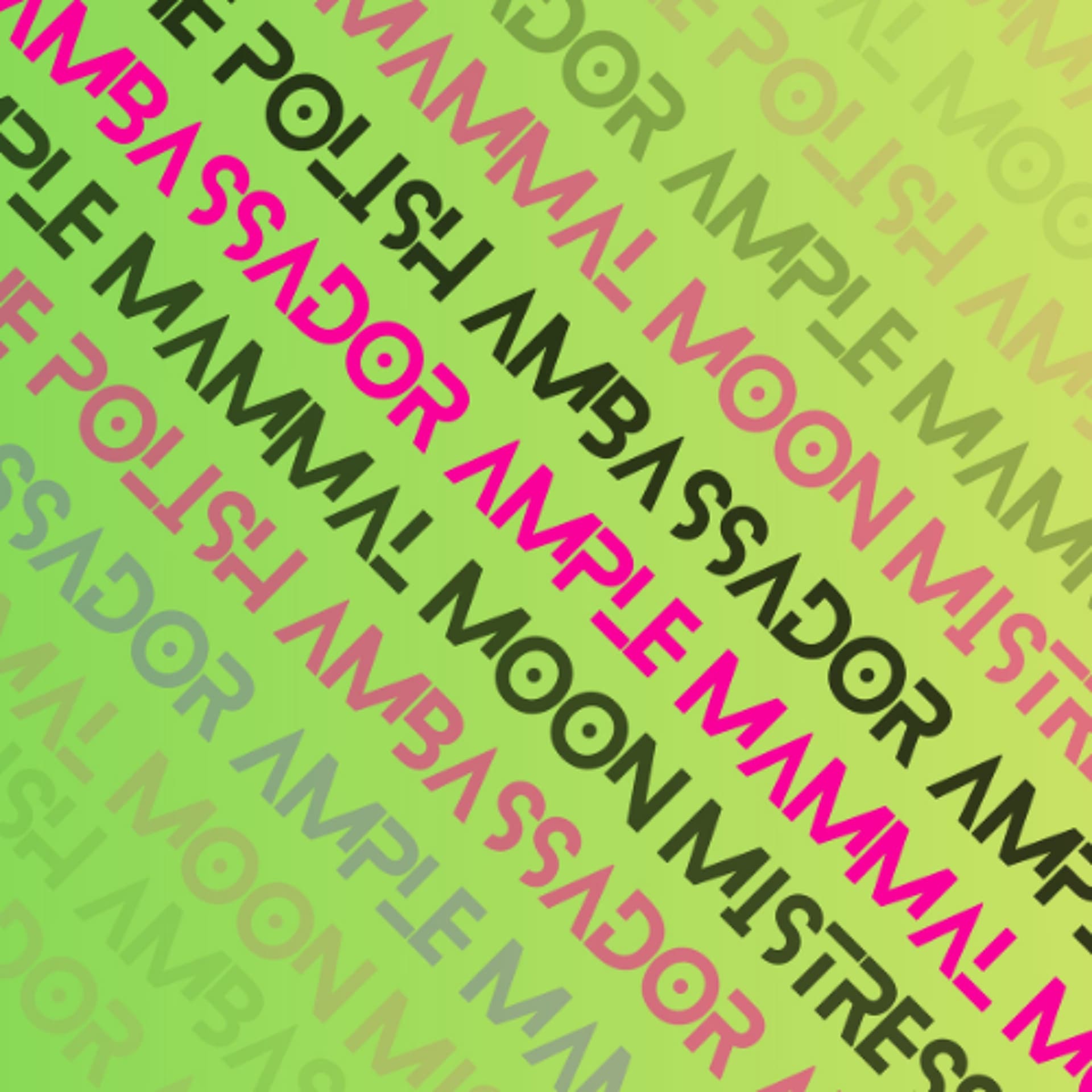 The Polish Ambassador, Ample Mammal - Moon Mistress - The Polish Ambassador cover