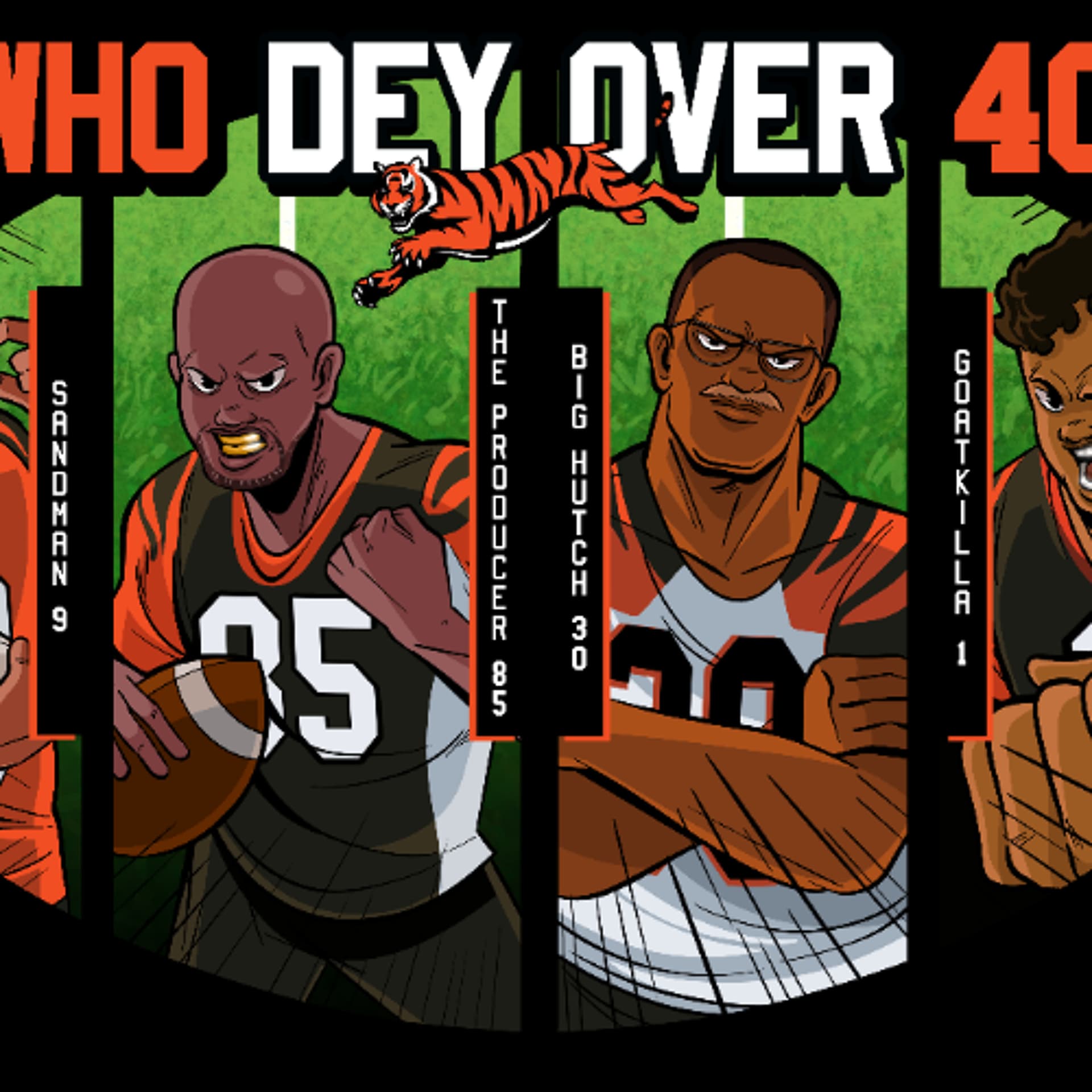 Who Dey Over 40 VS 2 Hours before Bengals v Browns Kickoff - Brothascomics Podcast cover