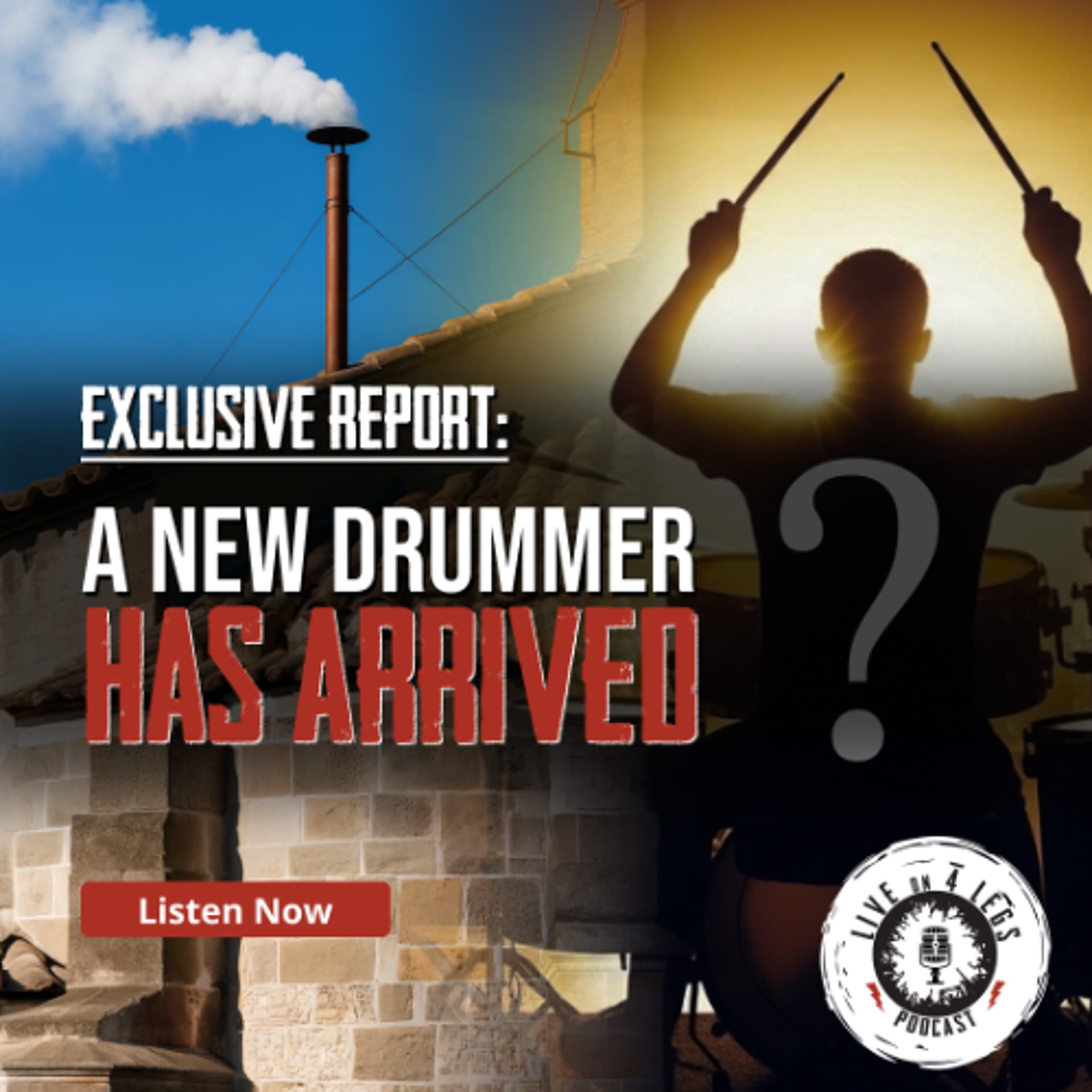 Exclusive Report: A New Pearl Jam Drummer Has Arrived! - Live On 4 Legs: Pearl Jam Podcast cover