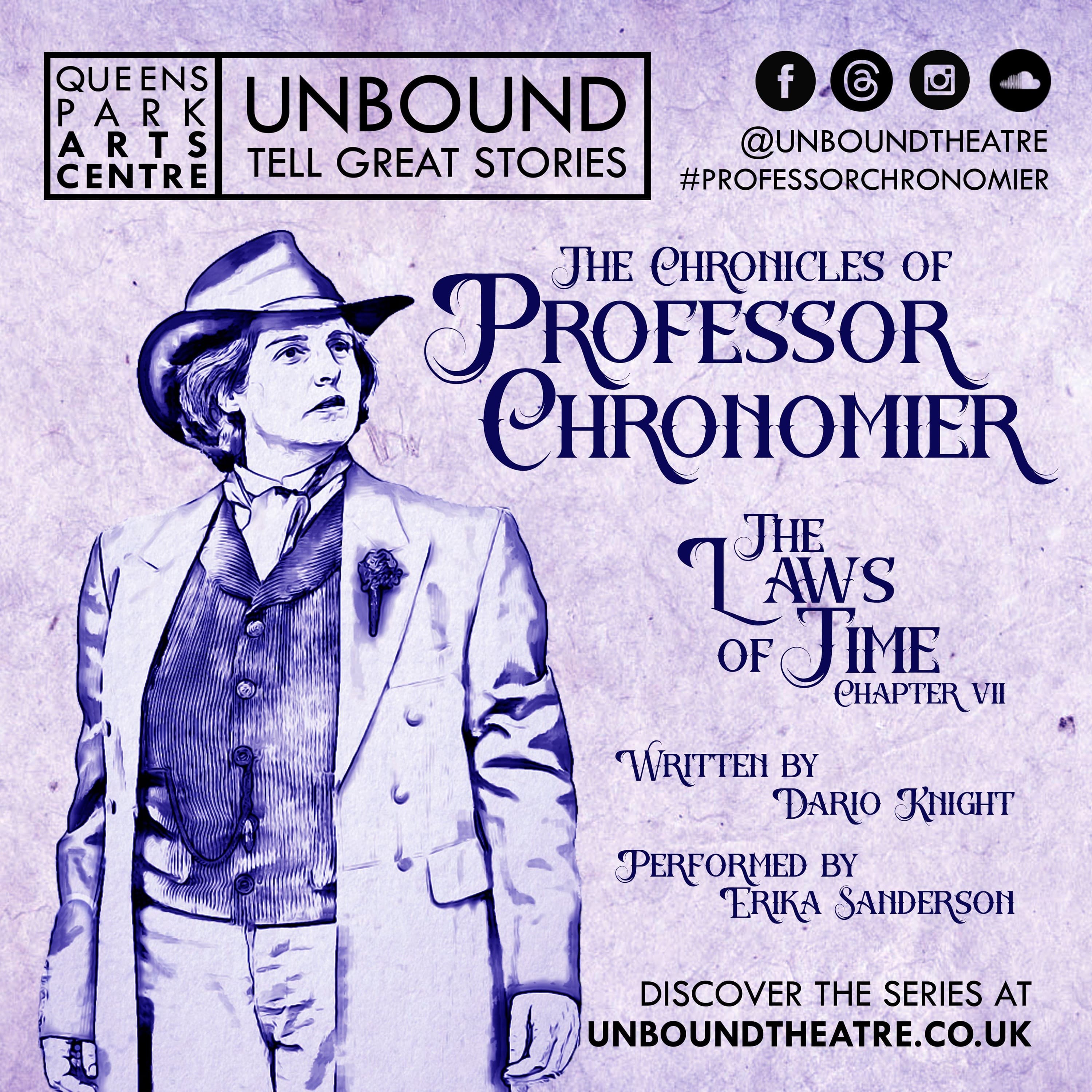 Professor Chronomier - 'The Laws of Time' (Chapter 7) - Unbound Theatre cover