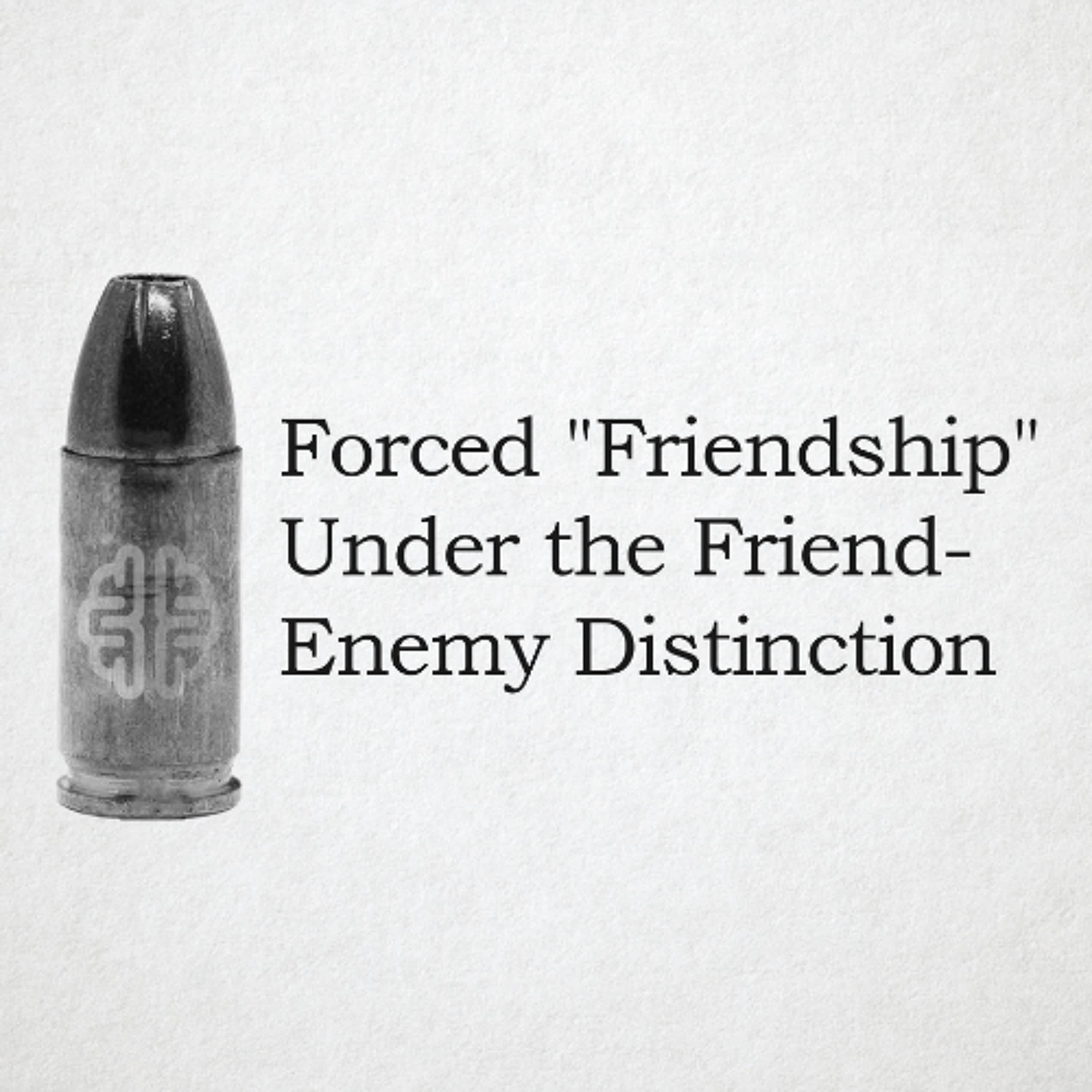 Forced "Friendship" Under the Friend-Enemy Distinction - New Discourses cover