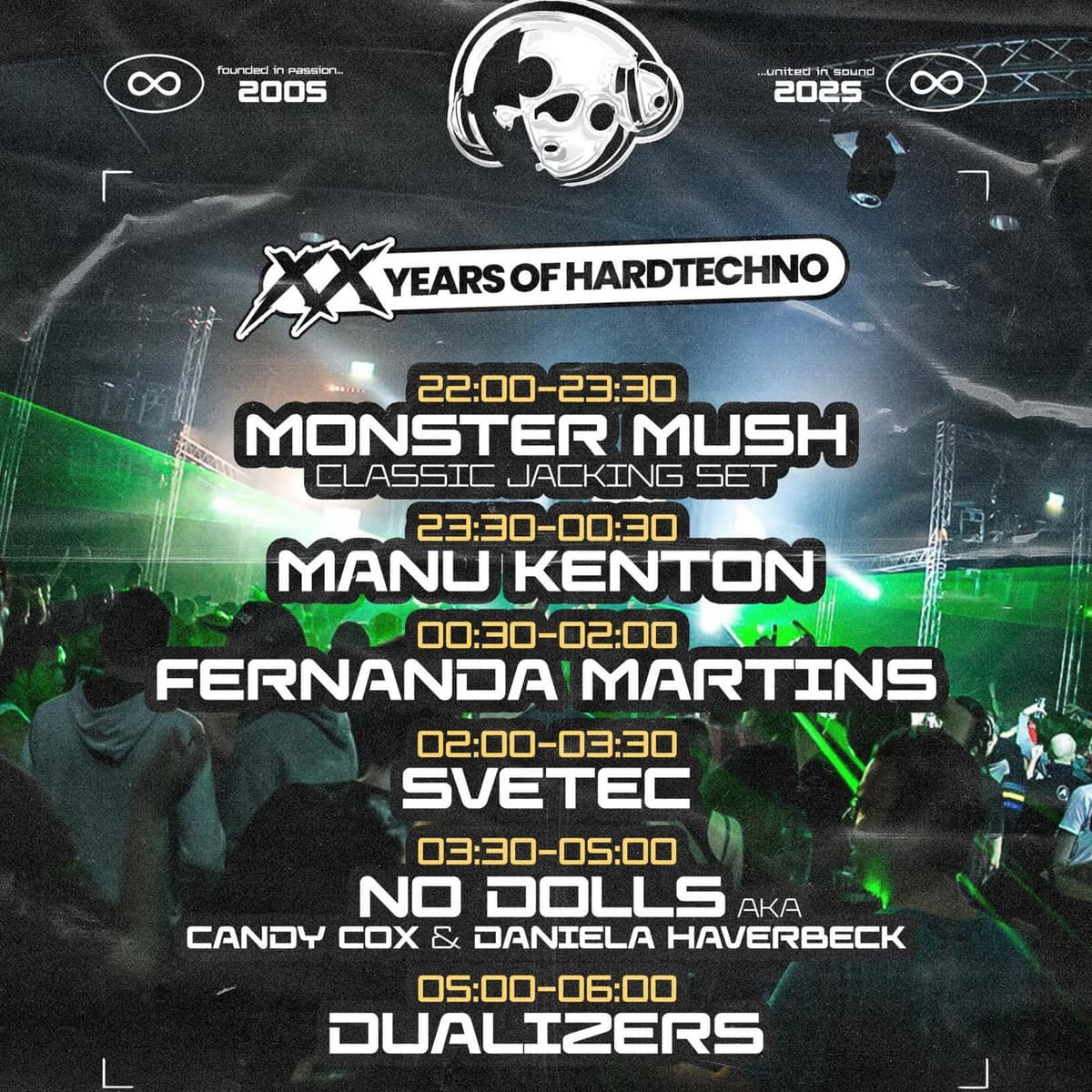 Monster Mush Special Classic Jacking (Opening set at Liberty White 2025) - Monster Mush (Hardtechno / Schranz) cover