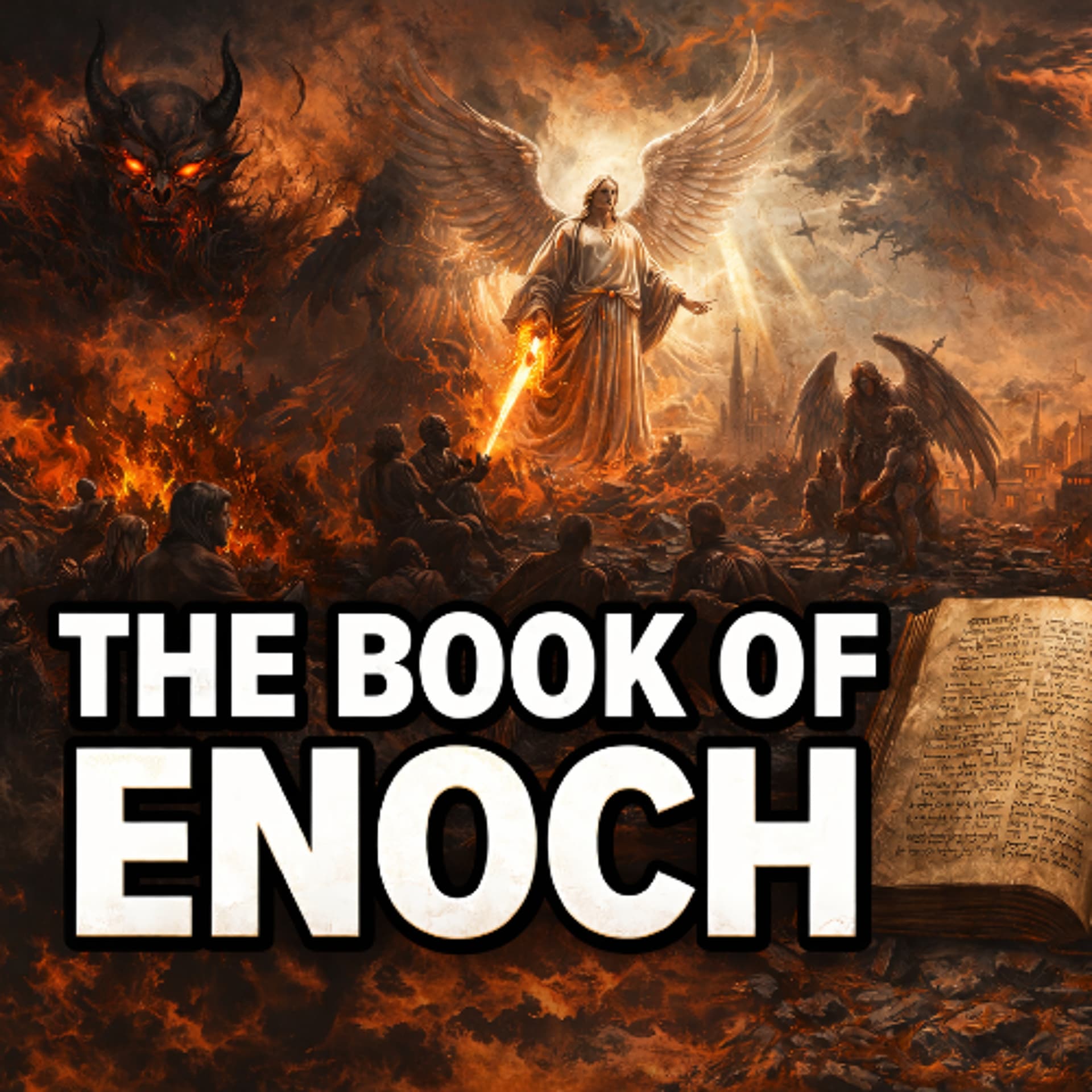 The Final Judgment Upon the Unrighteous: The Book of Enoch (Chapters 45-50) - Scripture & Prophecy - Weekly Bible Studies cover