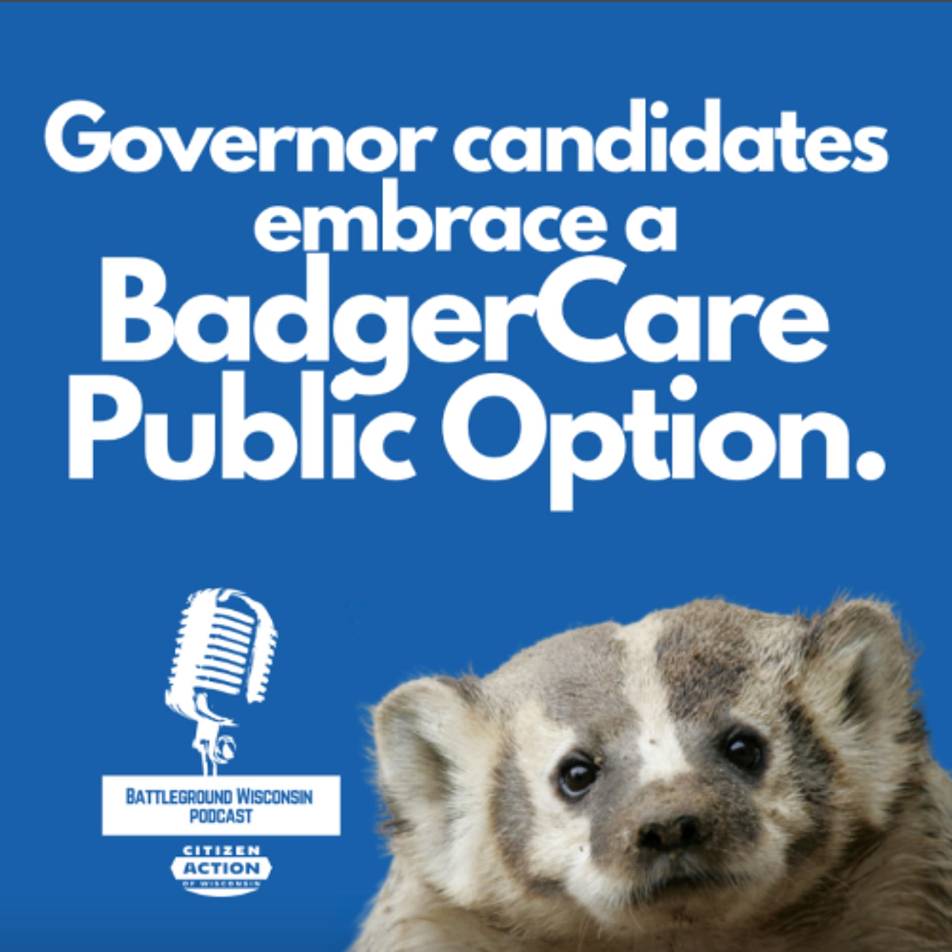 Governor candidates embrace a BadgerCare Public Option - Battleground Wisconsin cover