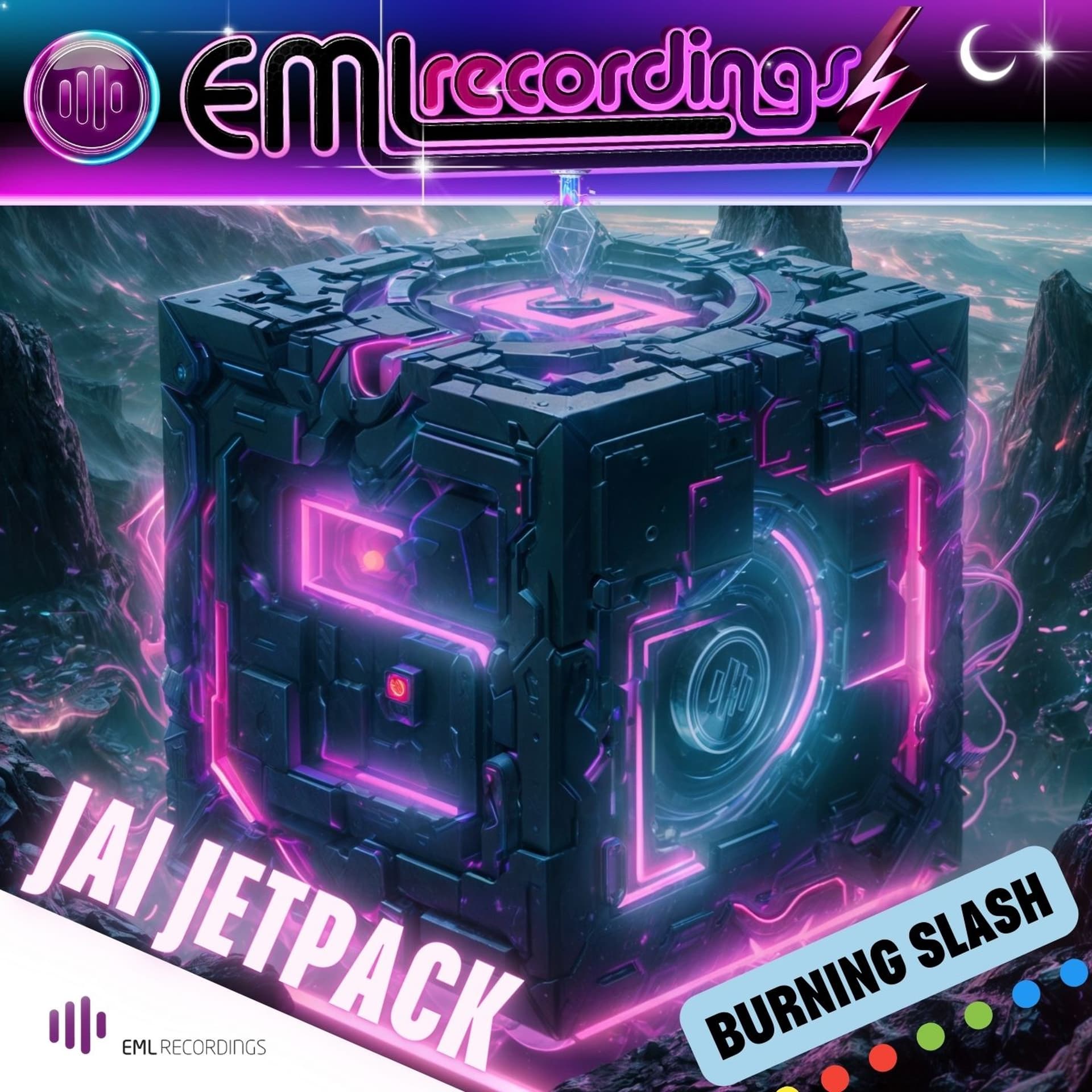 Jai Jetpack - Burning Slash - Electronic Music Lovers Feed cover